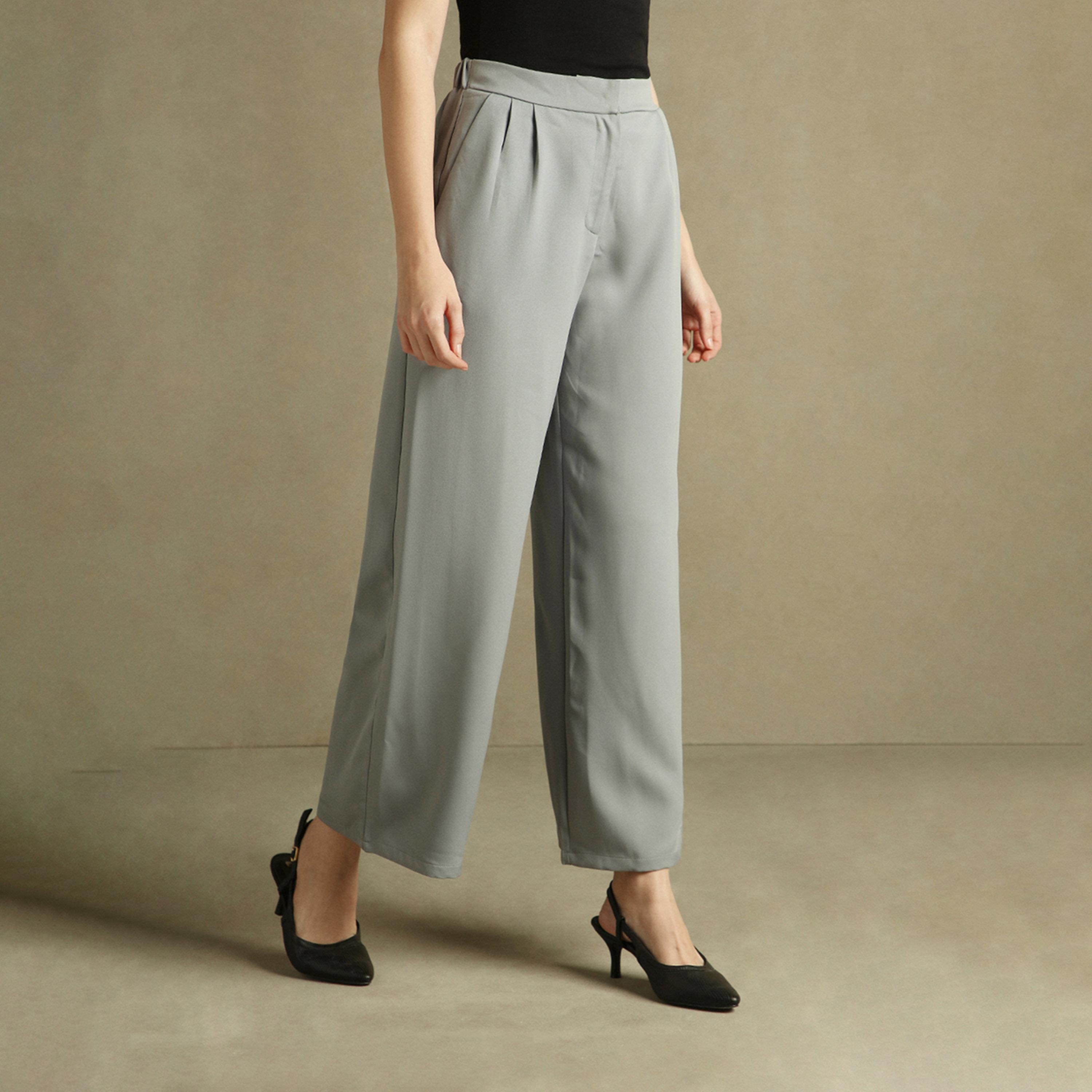 Dennis Lingo X Styli Mid Rise Straight Fit Trousers-women-clothing-bottoms-trousers-image-2