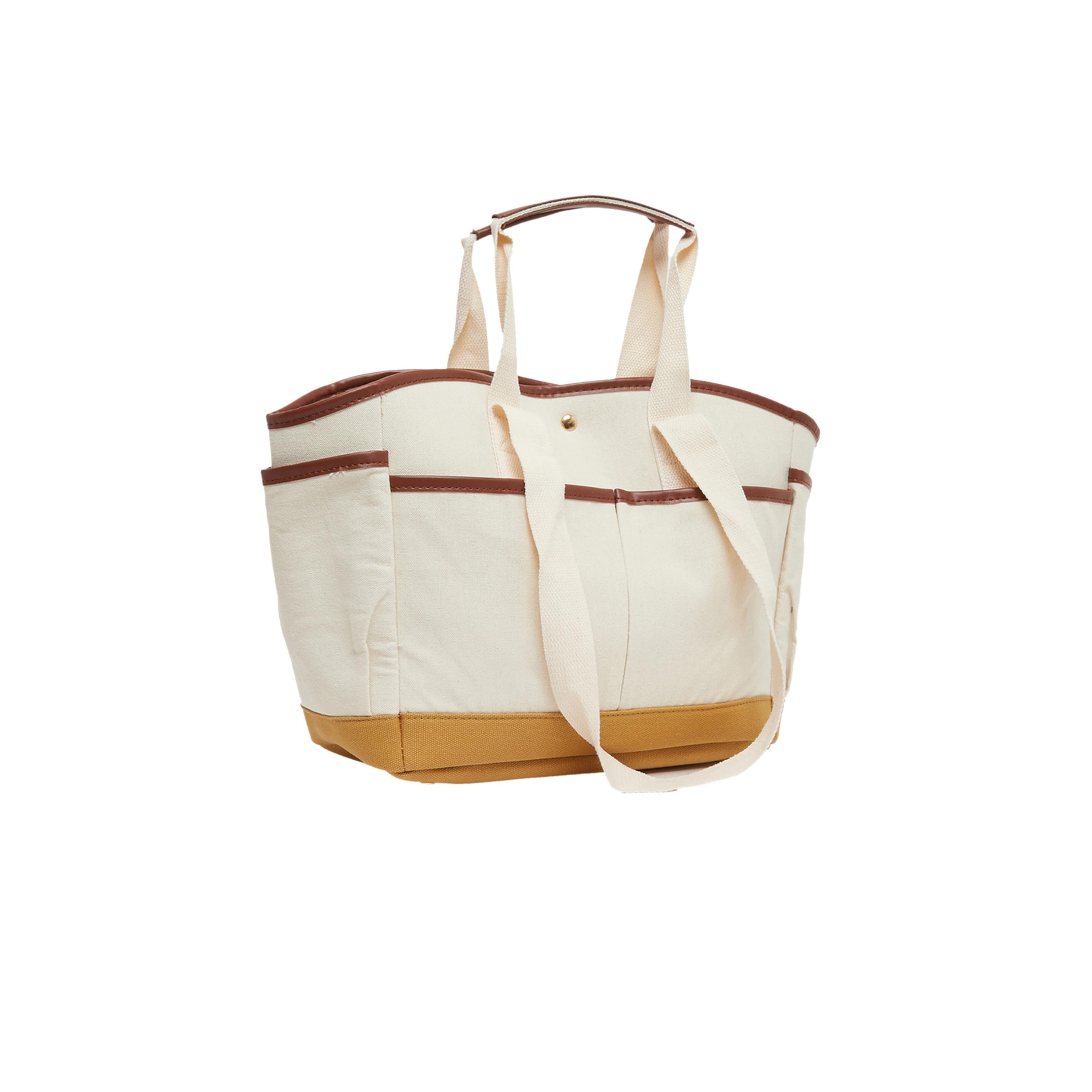 Styli Color Block Handbag with Dual Top Handles-women-bagsandwallets-handbags-image-1