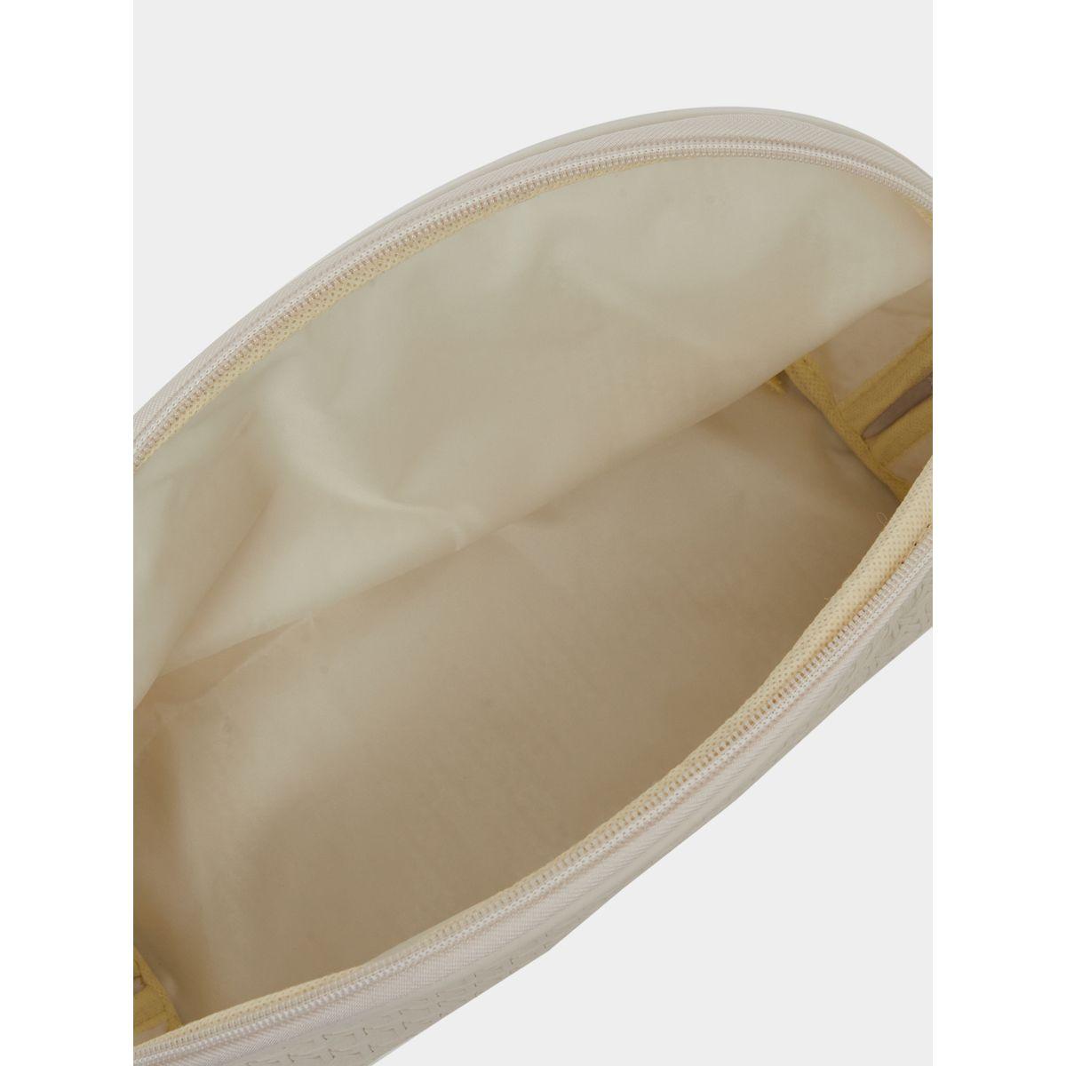 Styli Ratan Weave Design Half Moon Shaped Washbag with Zip Closure-women-bagsandwallets-handbags-image-4