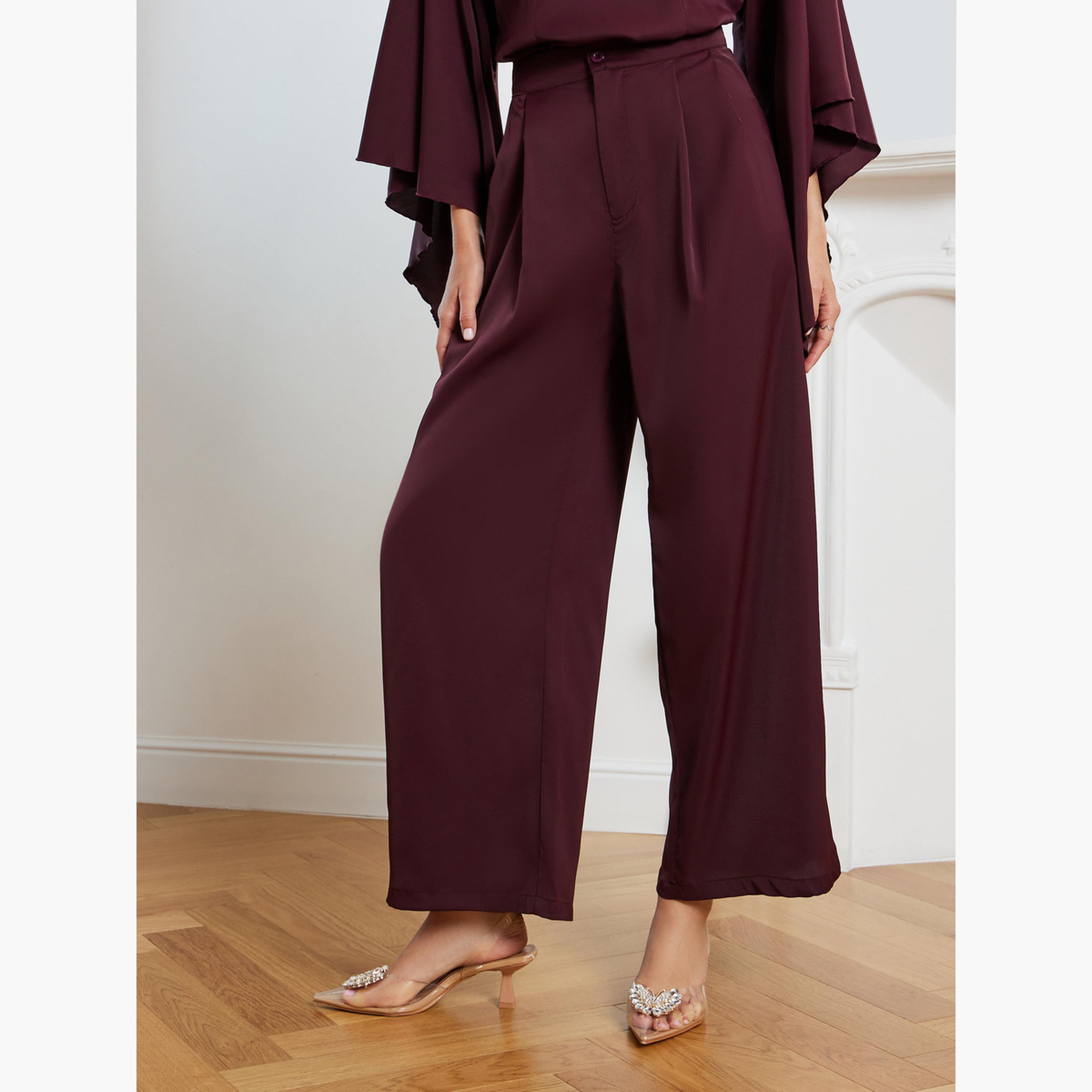 Styli Women Embellished Top and Wide Leg Pants Co-Ords-women-clothing-coordsets-image-5