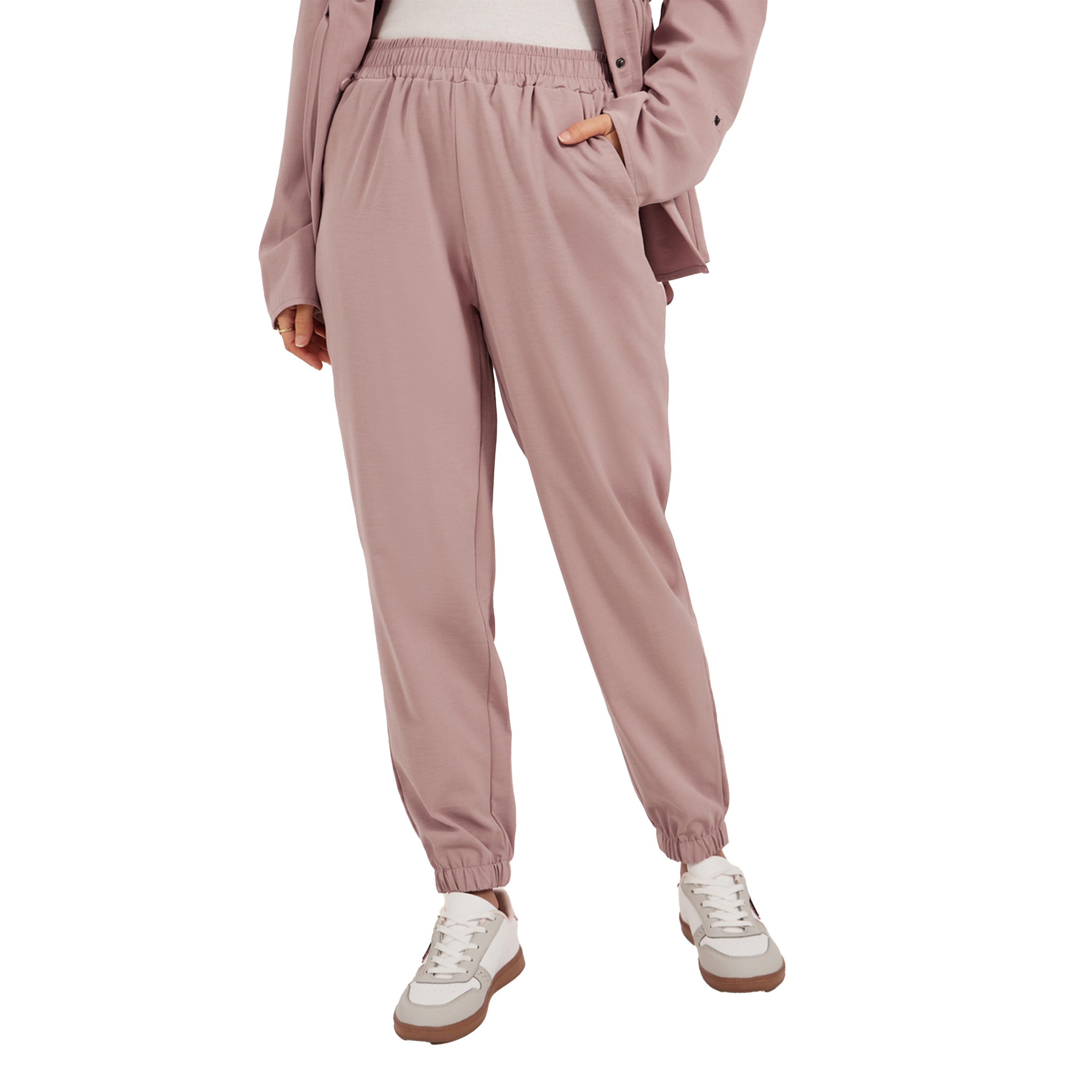 Styli Solid Pocket Detail Shirt and Joggers Co-Ords-women-clothing-coordsets-image-4