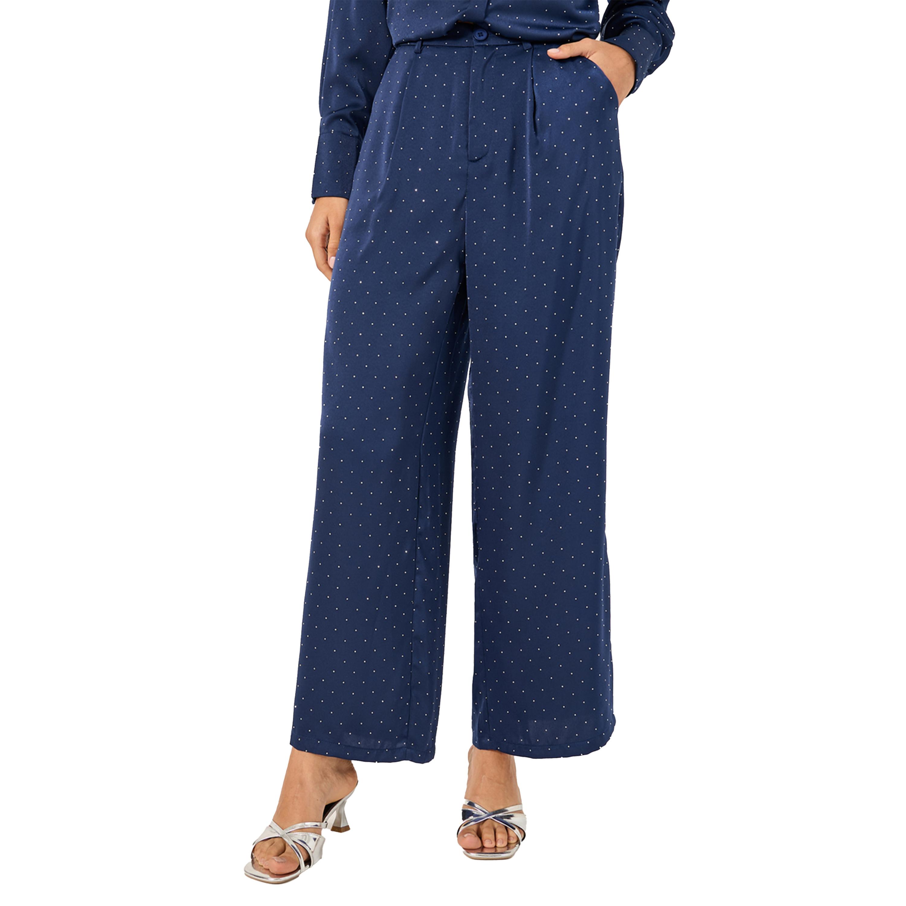 Styli Oversized Embellished Shirt and Wide Leg Pants Co-Ords-women-clothing-coordsets-image-6