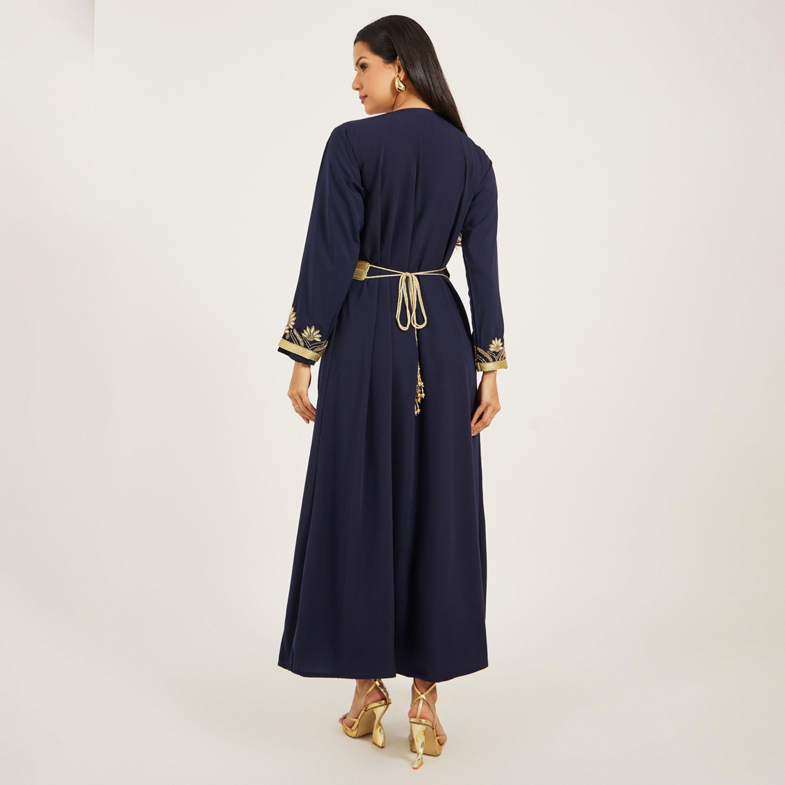 ماكسيم كريشن × ستايلي-  جلابية ملكية تطريز يدوي-women-arabicclothing-jalabiyas-image-6