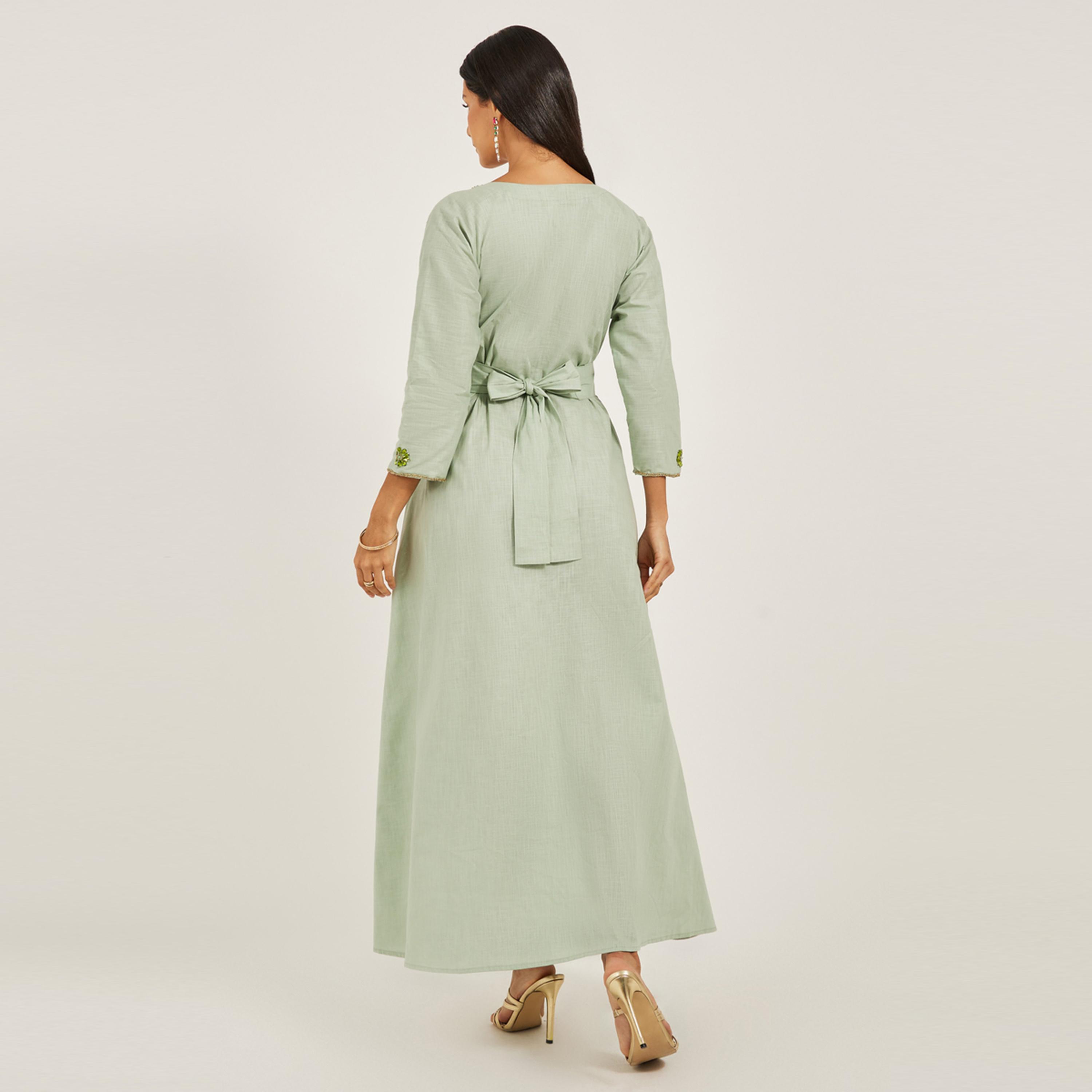 ماكسيم كرييشن × ستايلي - جلابية متعددة الألوان مطرزة للسهرات والحفلات-women-arabicclothing-jalabiyas-image-5