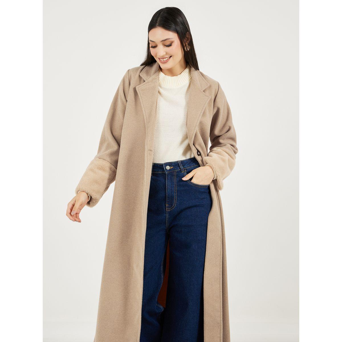 عباية طويلة بأساور مزينة بفرو صناعي-women-arabicclothing-abayas-image-4