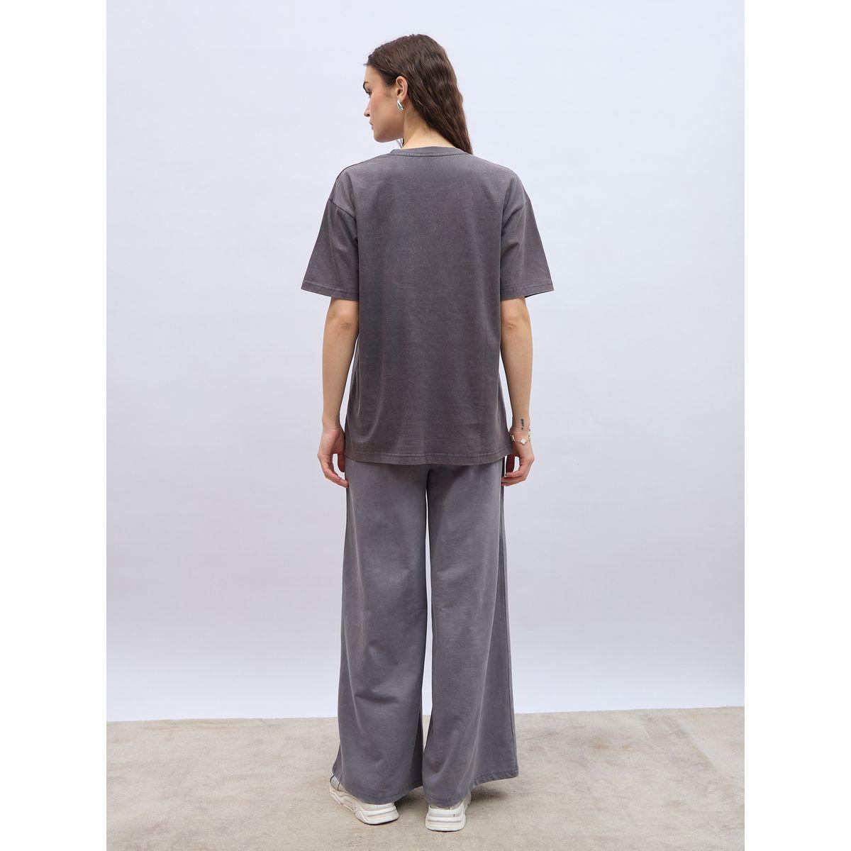 Styli Slogan Print Acid Washed Longline Oversized T-Shirt-women-clothing-tshirts-image-5