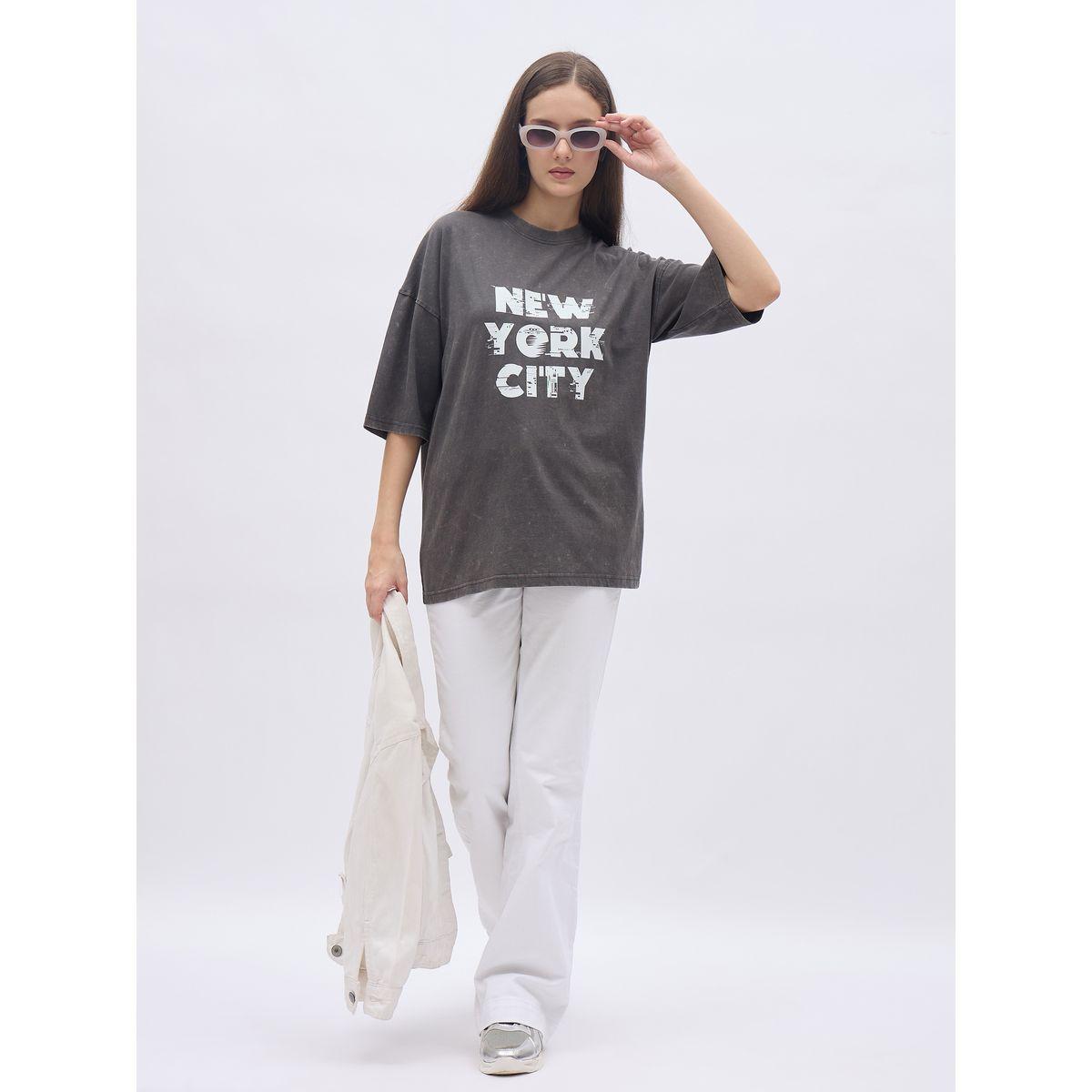 Styli New York City Print Dropped Shoulder T-Shirt-women-clothing-tshirts-image-1