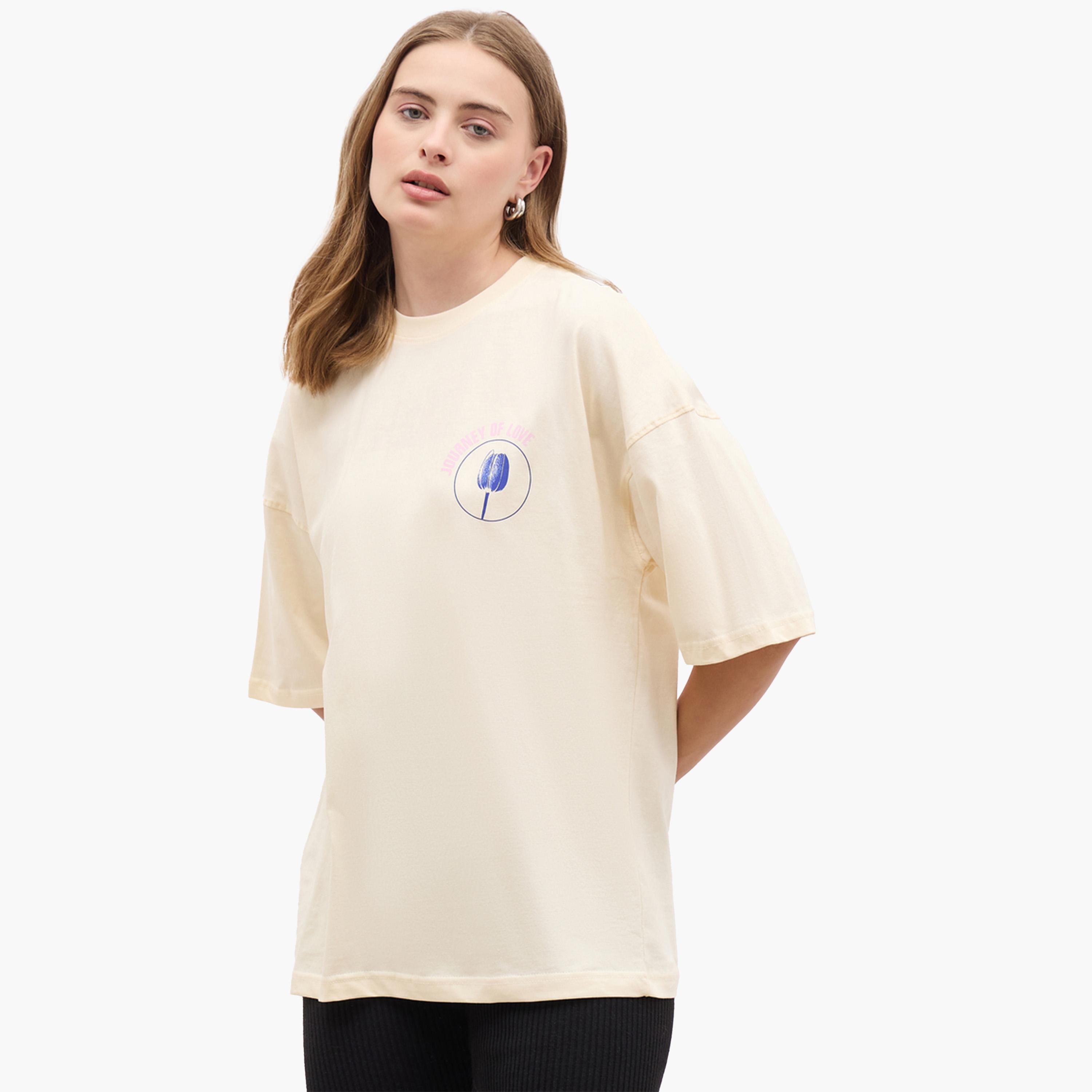 Styli Graphic Print Short Sleeve Oversized T-Shirt-women-clothing-tshirts-image-1