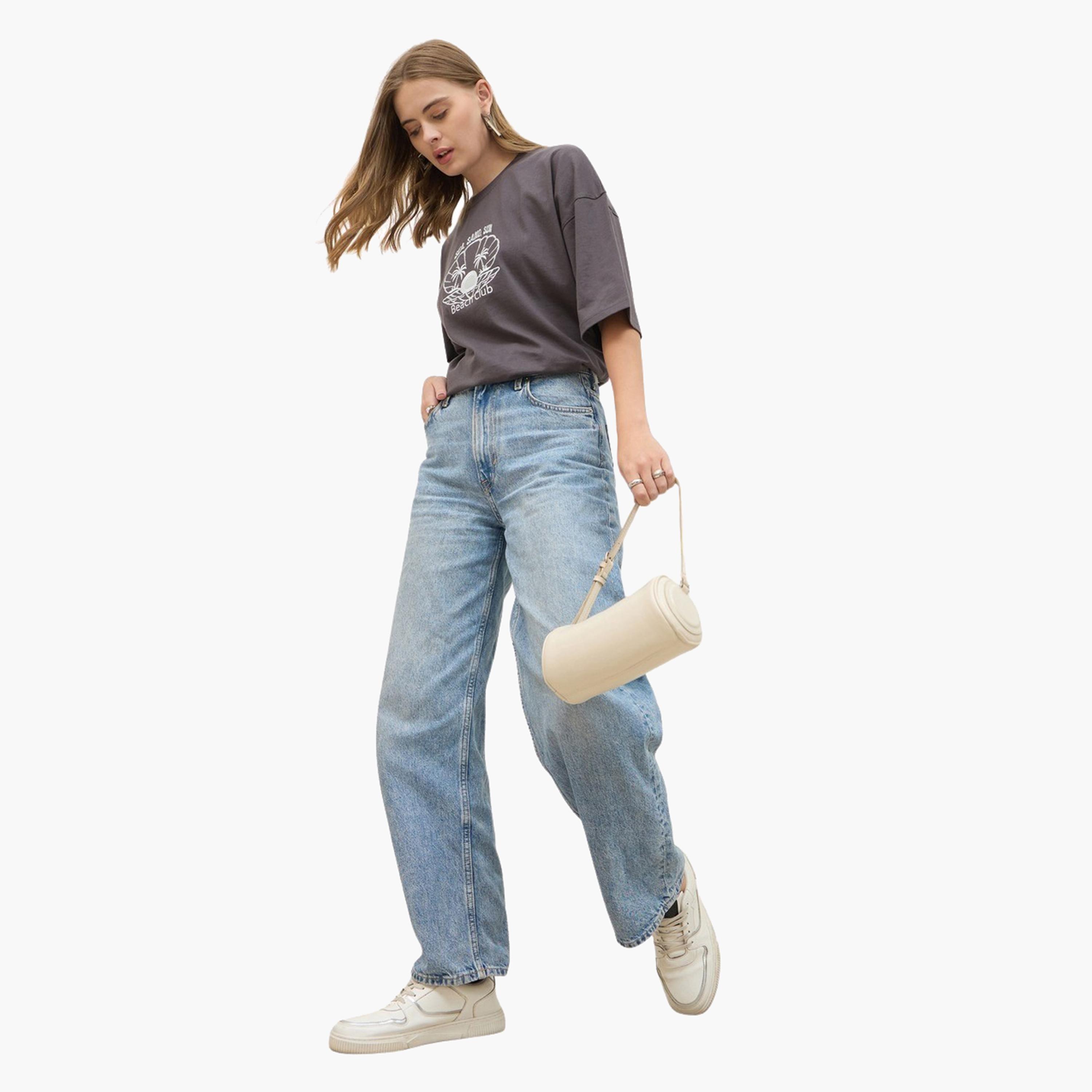 Styli Embroidered Dropped Shoulder Oversized T-Shirt-women-clothing-tshirts-image-2