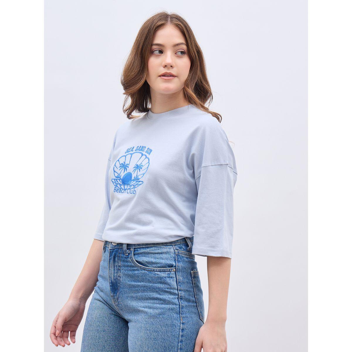 Styli Embroidered Dropped Shoulder Oversized T-Shirt-women-clothing-tshirts-image-3