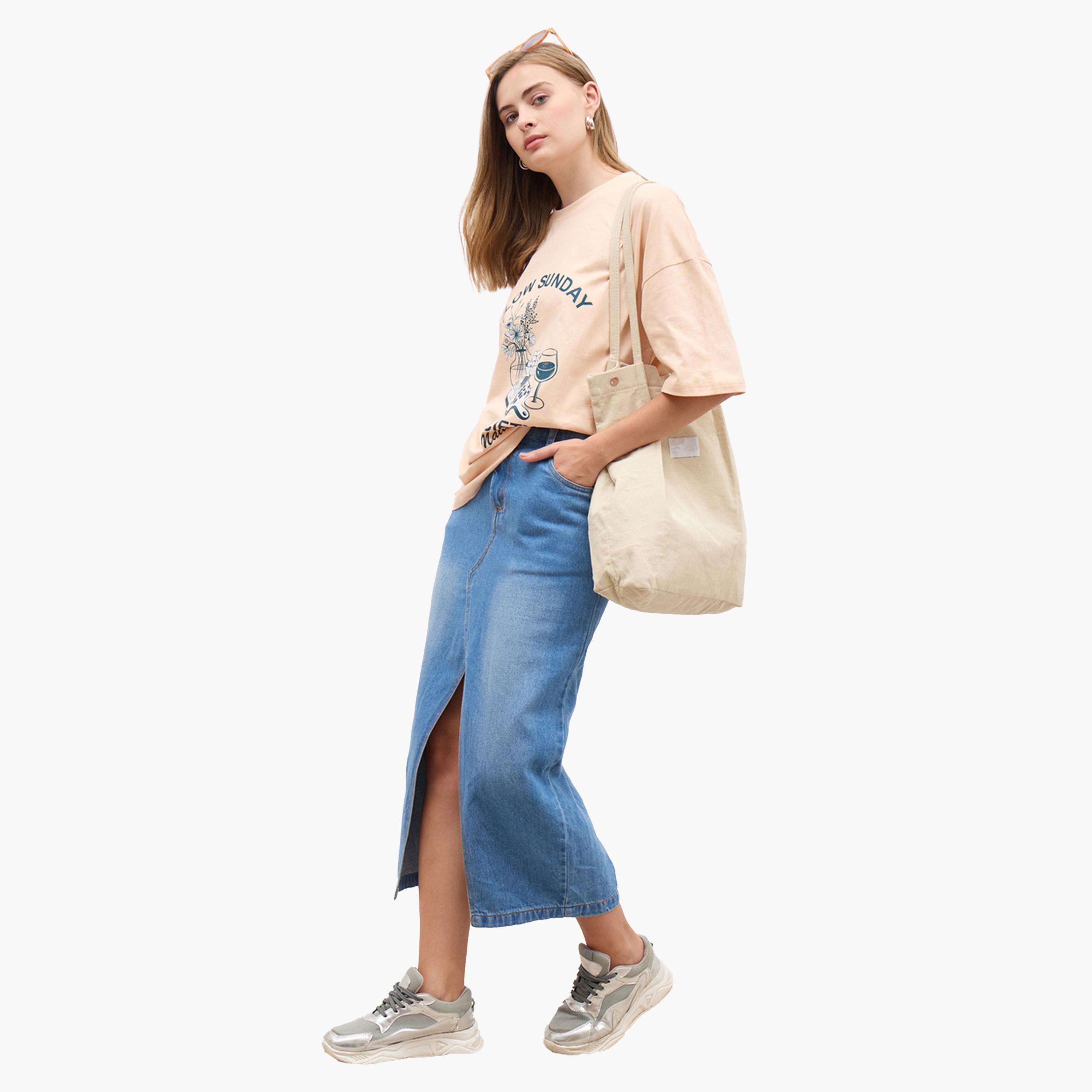 Styli Graphic Print Short Sleeve Oversized T-Shirt-women-clothing-tshirts-image-2