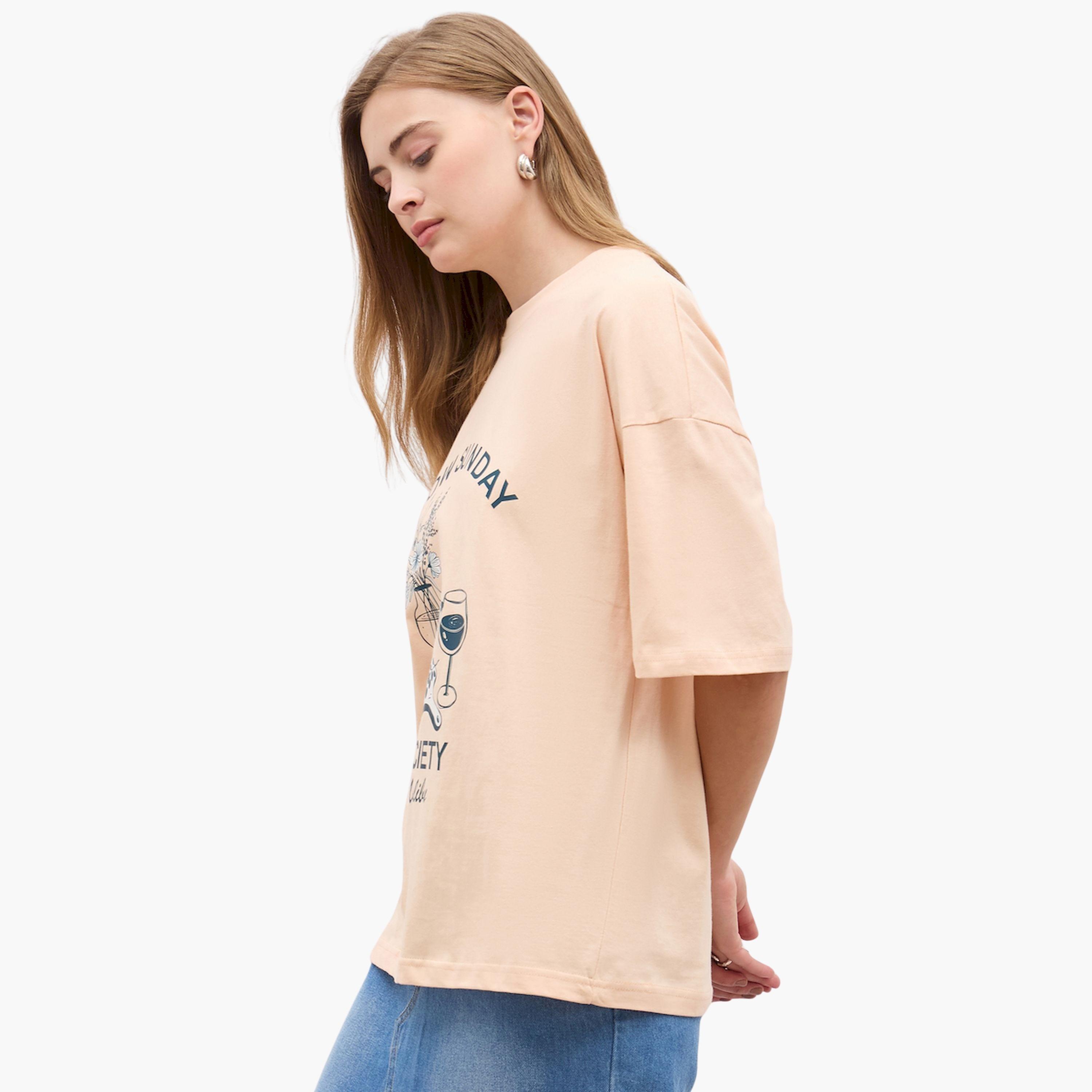 Styli Graphic Print Short Sleeve Oversized T-Shirt-women-clothing-tshirts-image-3