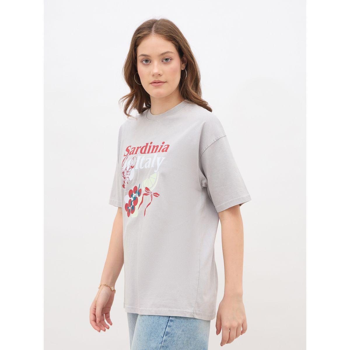 Styli Sardinia Italy Graphic Print Acid Washed Oversized T-Shirt-women-clothing-tshirts-image-3