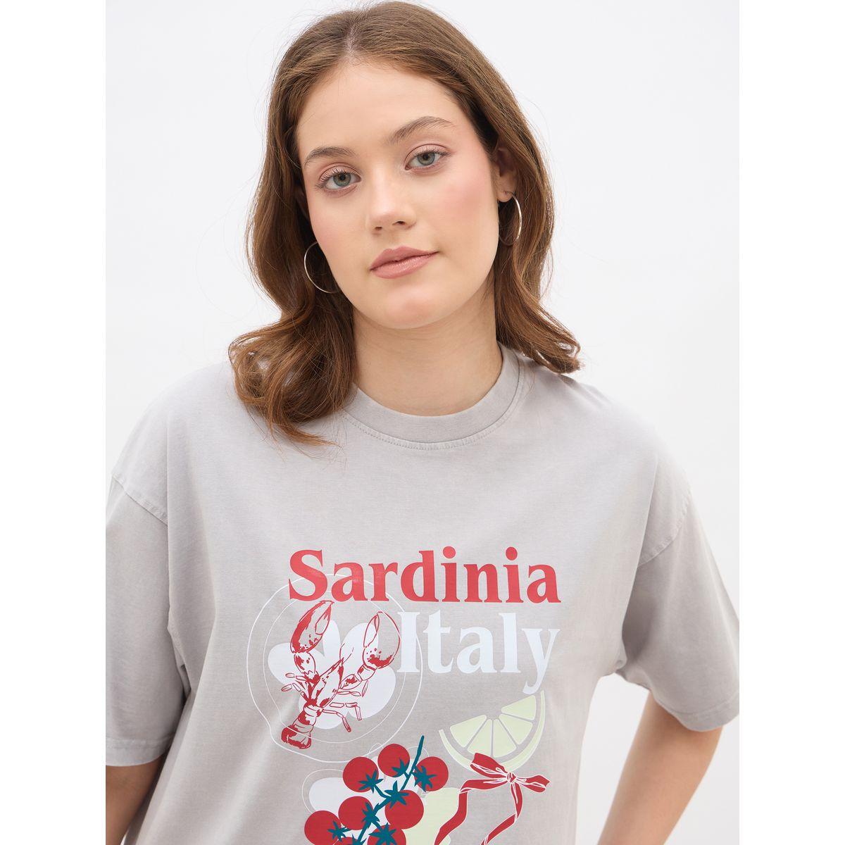 Styli Sardinia Italy Graphic Print Acid Washed Oversized T-Shirt-women-clothing-tshirts-image-4