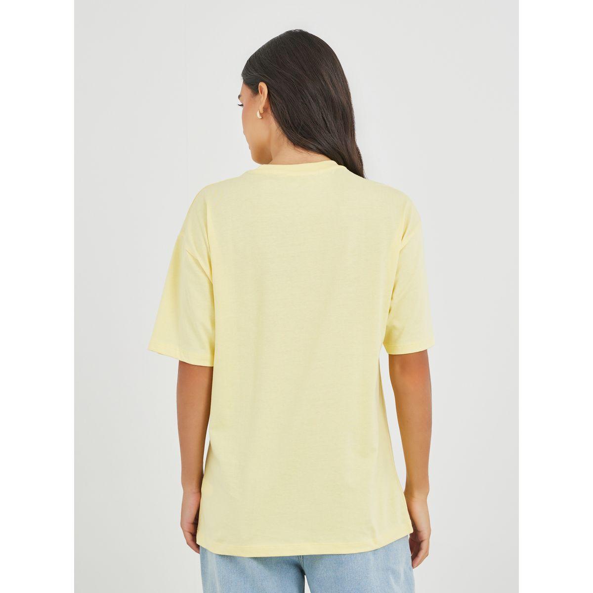Styli Embroidered Slogan Short Sleeve Oversized T-Shirt-women-clothing-tshirts-image-5
