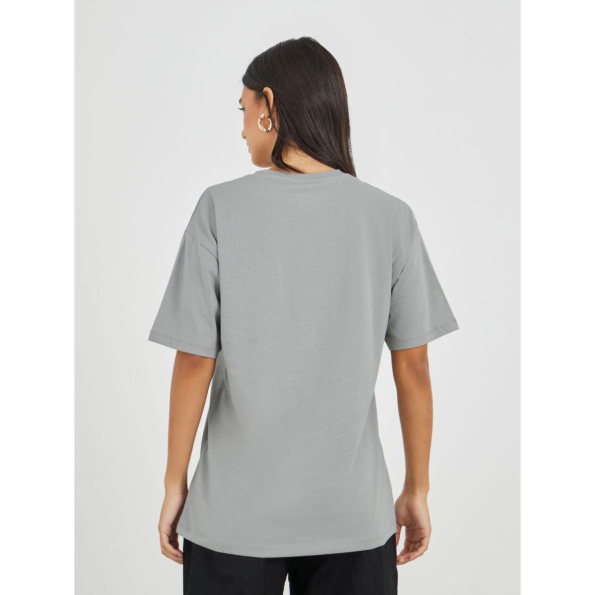 Styli Brooklyn 89 Slogan Print Short Sleeve Oversized T-Shirt-women-clothing-tshirts-image-4
