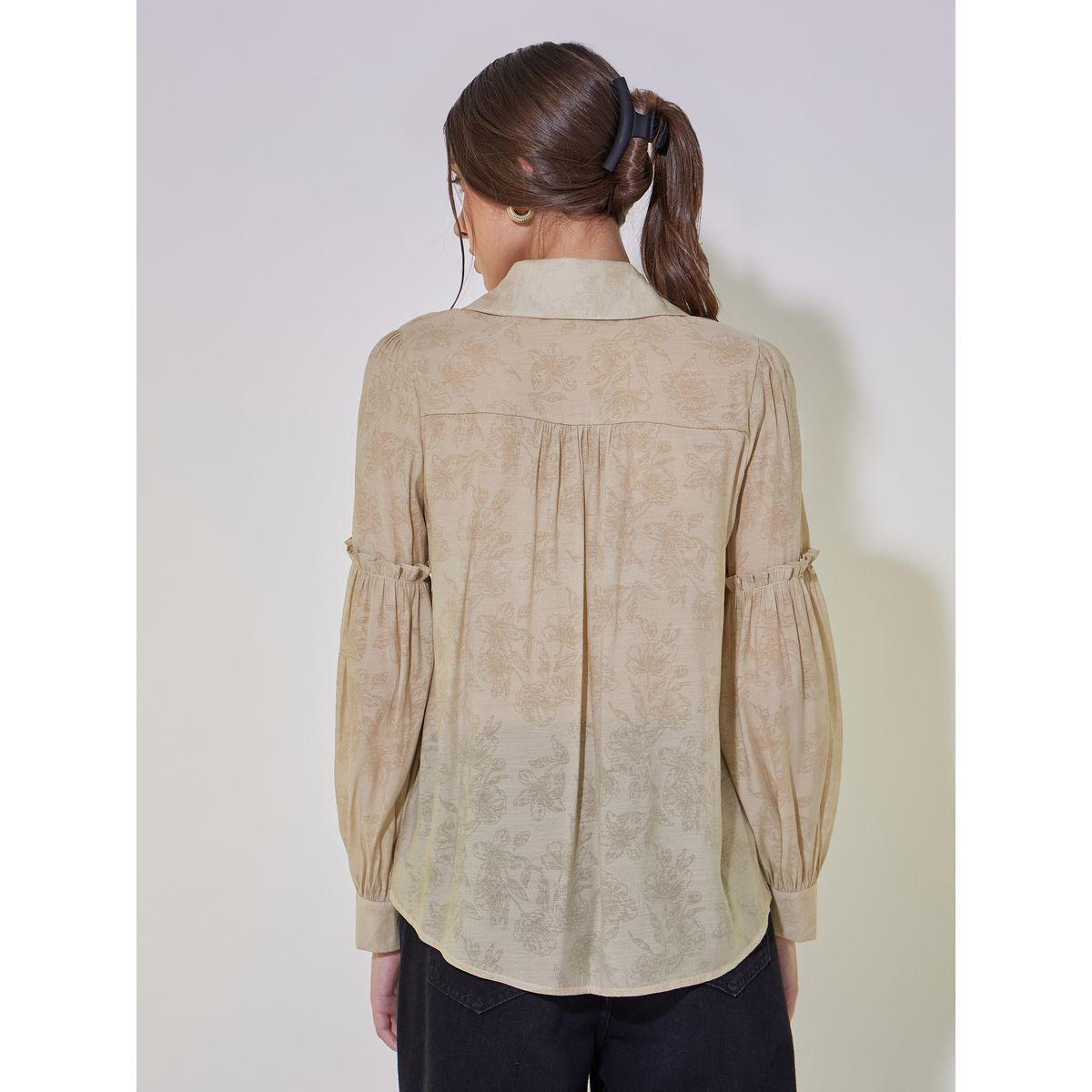 بلوزة بطبعة زهور وتفاصيل كشكش-women-clothing-shirtsandblouses-shirts-image-5