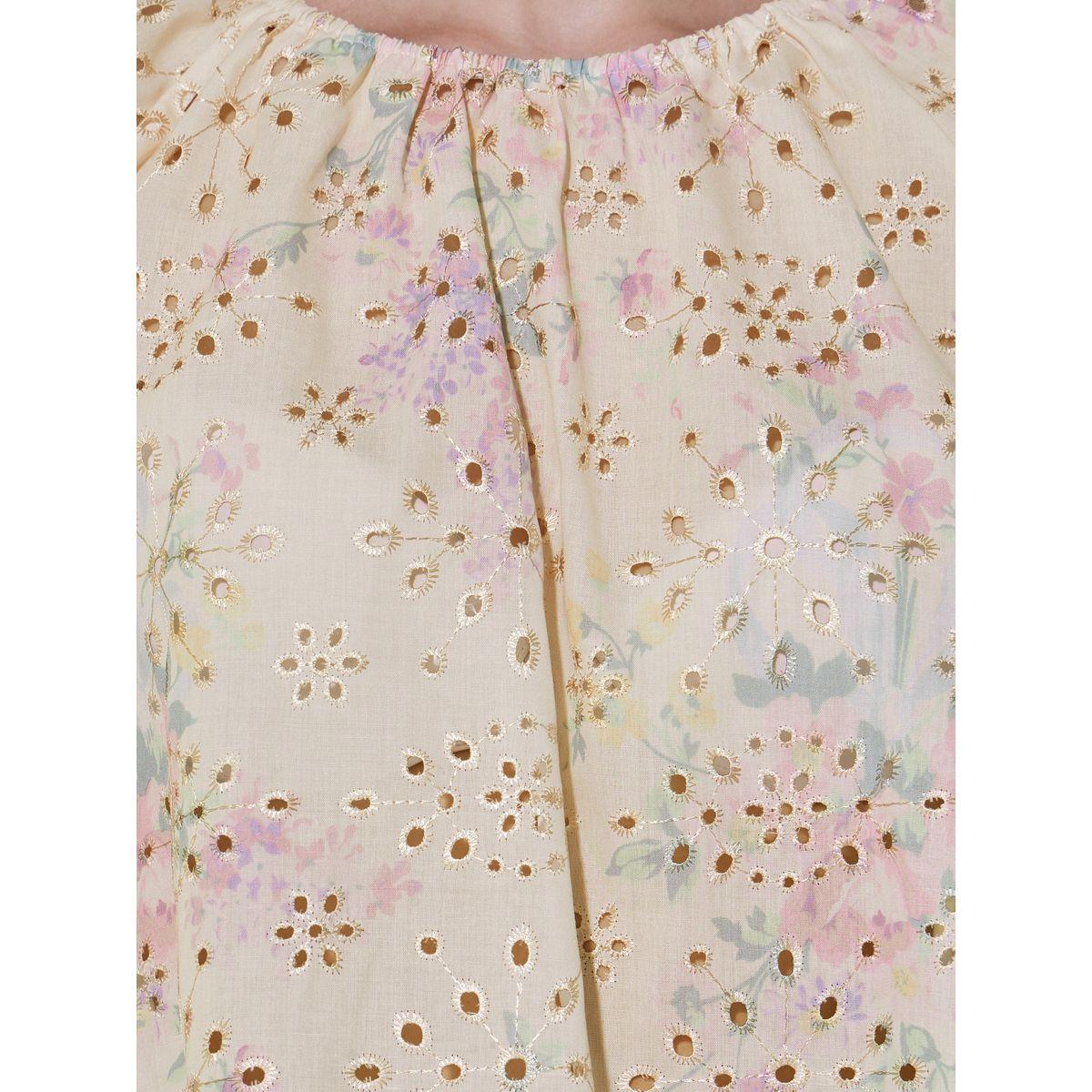Take Two Schiffli Floral Print Short Sleeve Blouse-women-clothing-shirtsandblouses-blouses-image-3