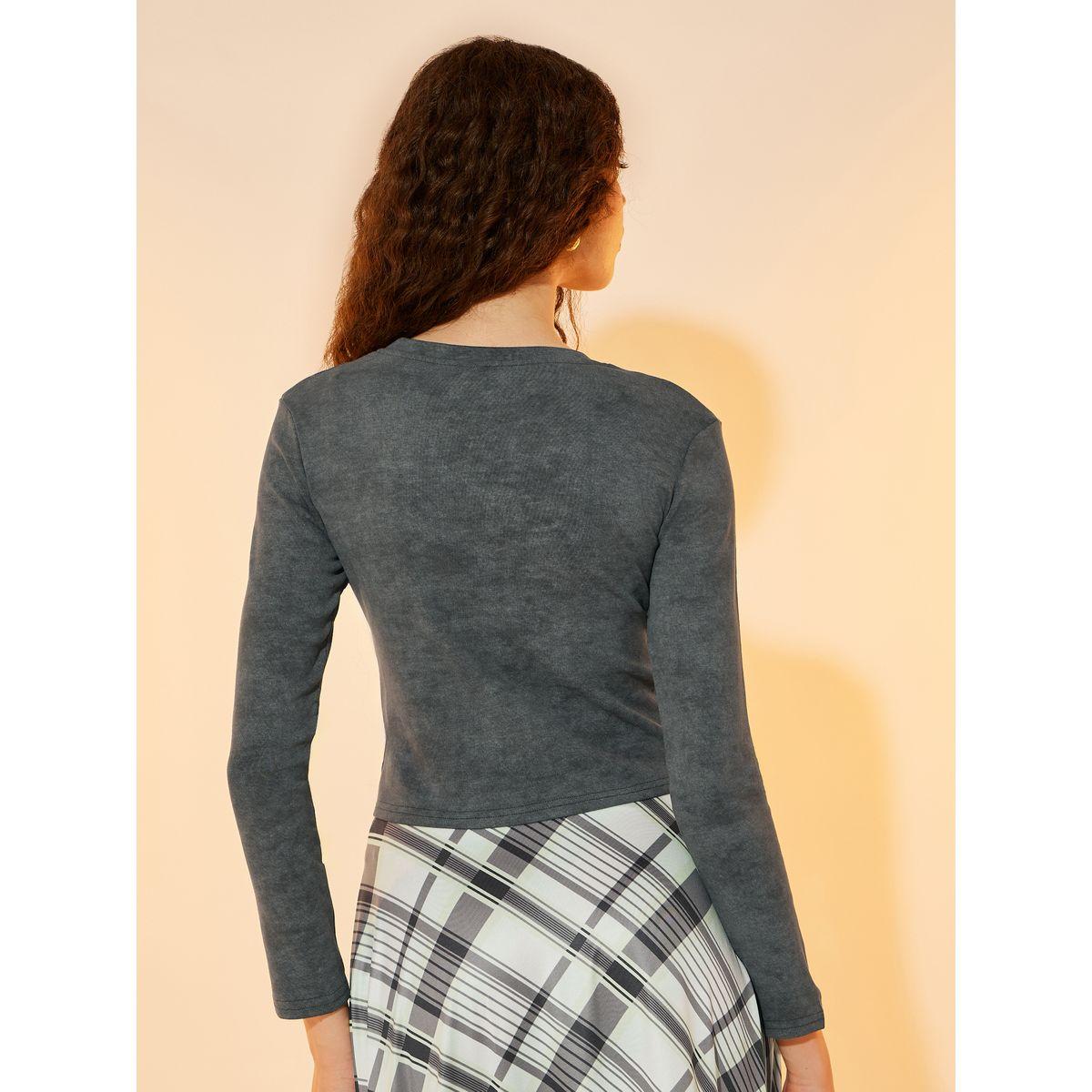 Take Two Stitch Detail Round Neck Crop Knit Top-women-clothing-shirtsandblouses-blouses-image-4