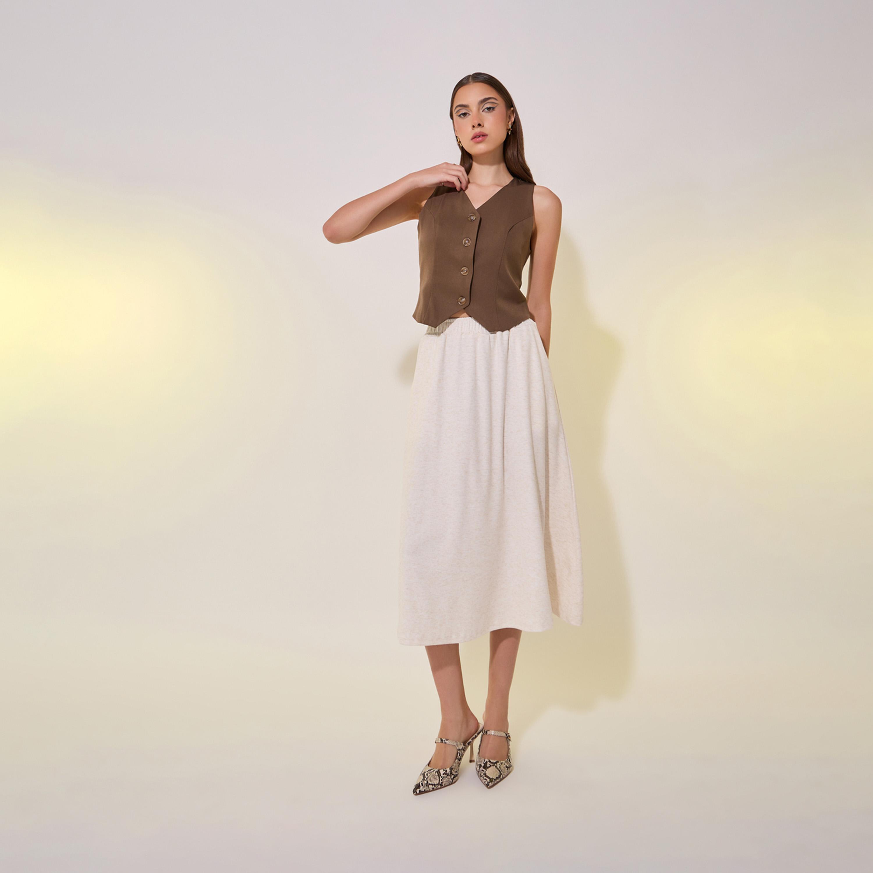 Take Two Solid High Rise Midi Skirt with Pocket Detail-women-clothing-bottoms-skirts-image-1