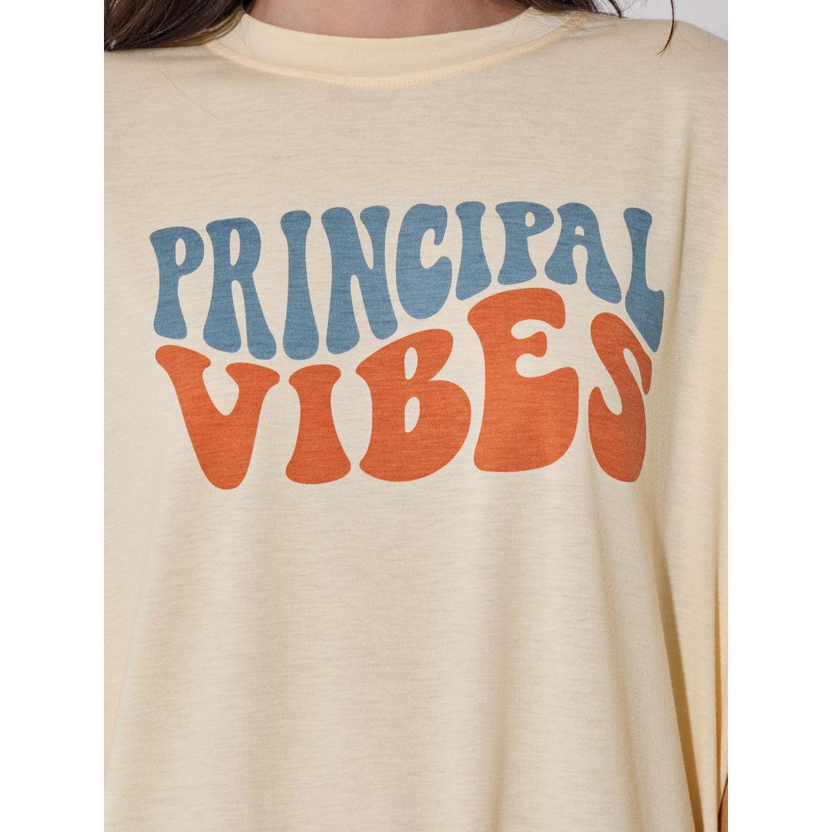 Slogan Print Oversized Round Neck T-Shirt-women-clothing-tshirts-image-4