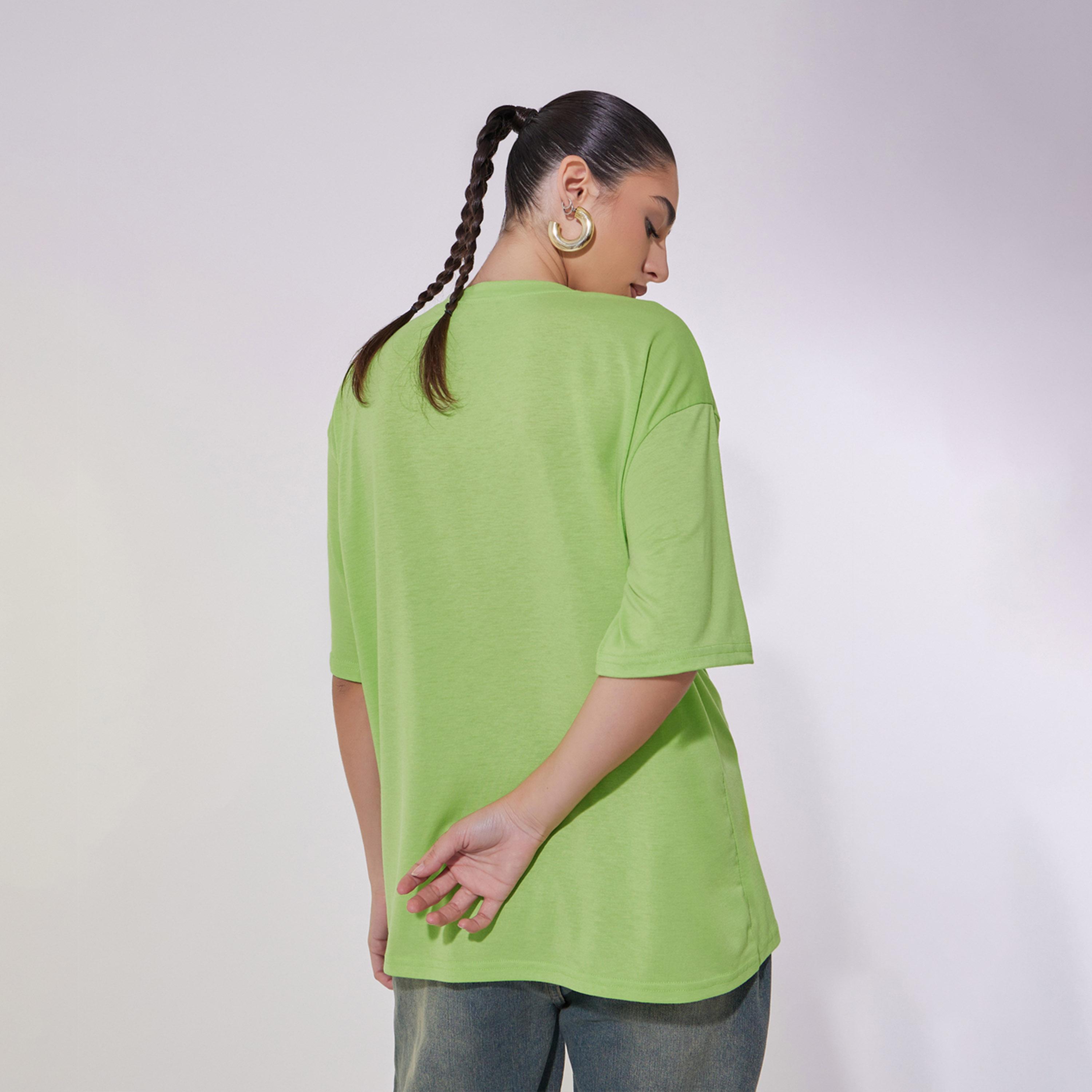 Take Two Graphic Print Oversized T-Shirt with Dropped Shoulder-women-clothing-tshirts-image-6