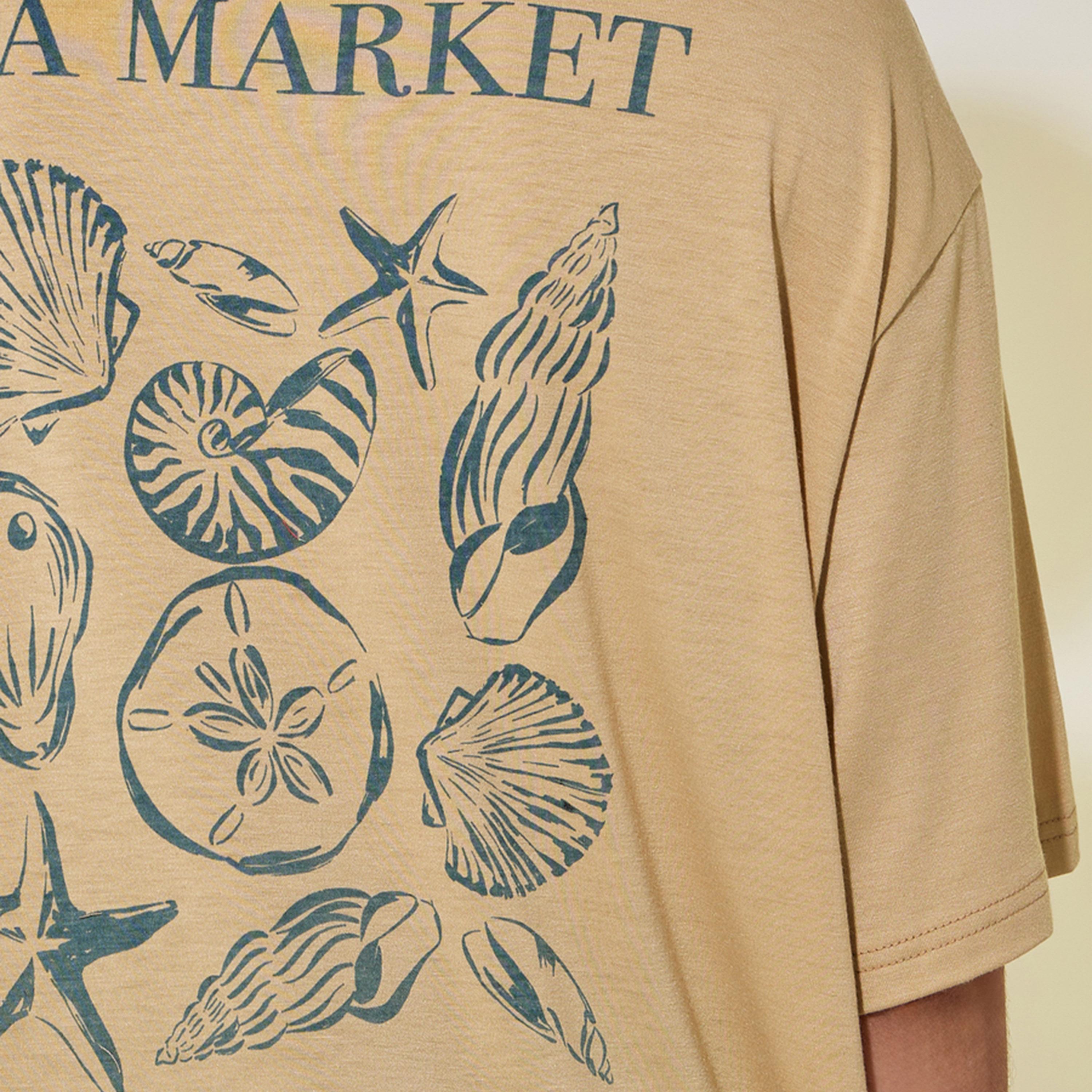 Take Two Shell Graphic Print Oversized T-Shirt with Dropped Shoulder-women-clothing-tshirts-image-4