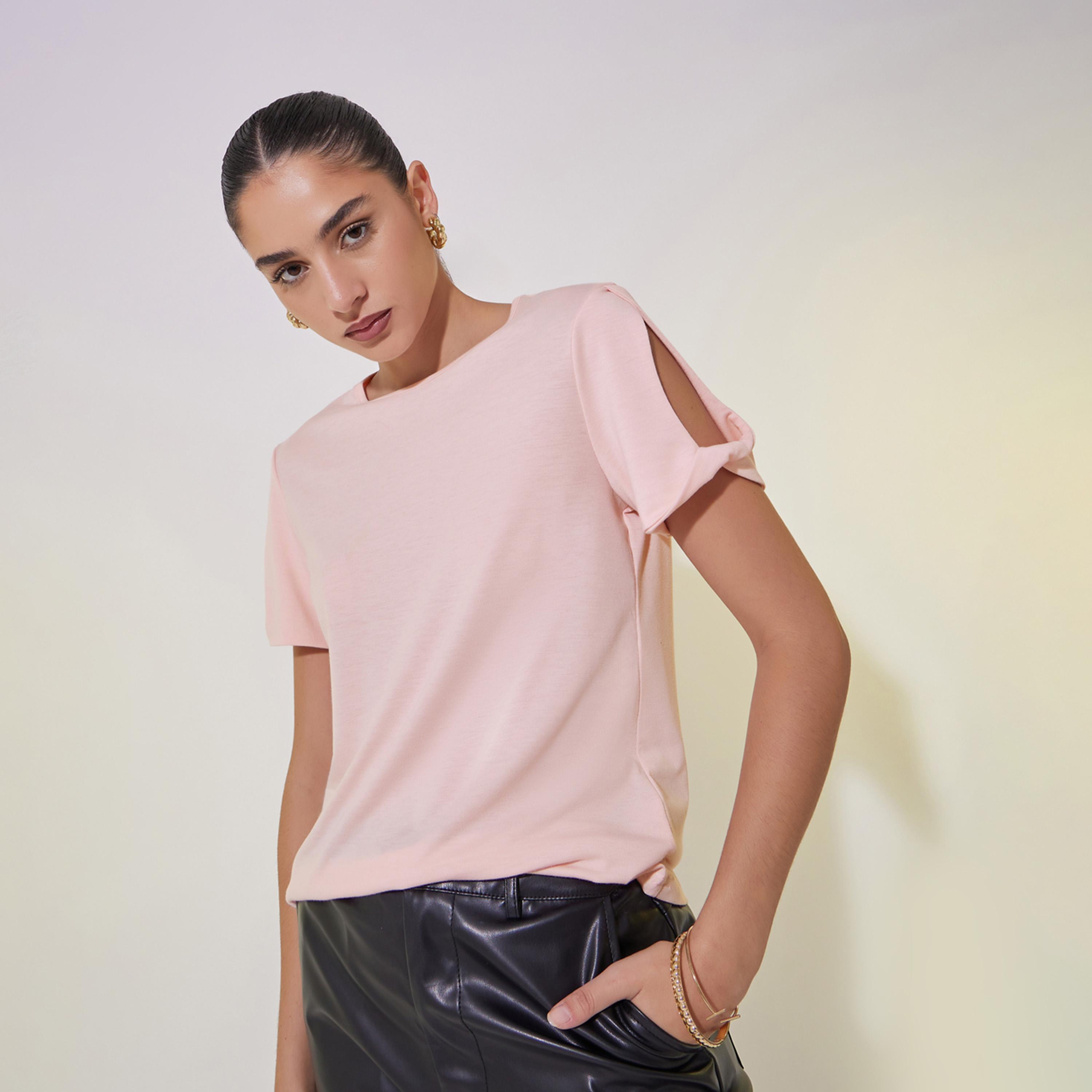 تيشيرت بقصة عادية-women-clothing-tshirts-image-2
