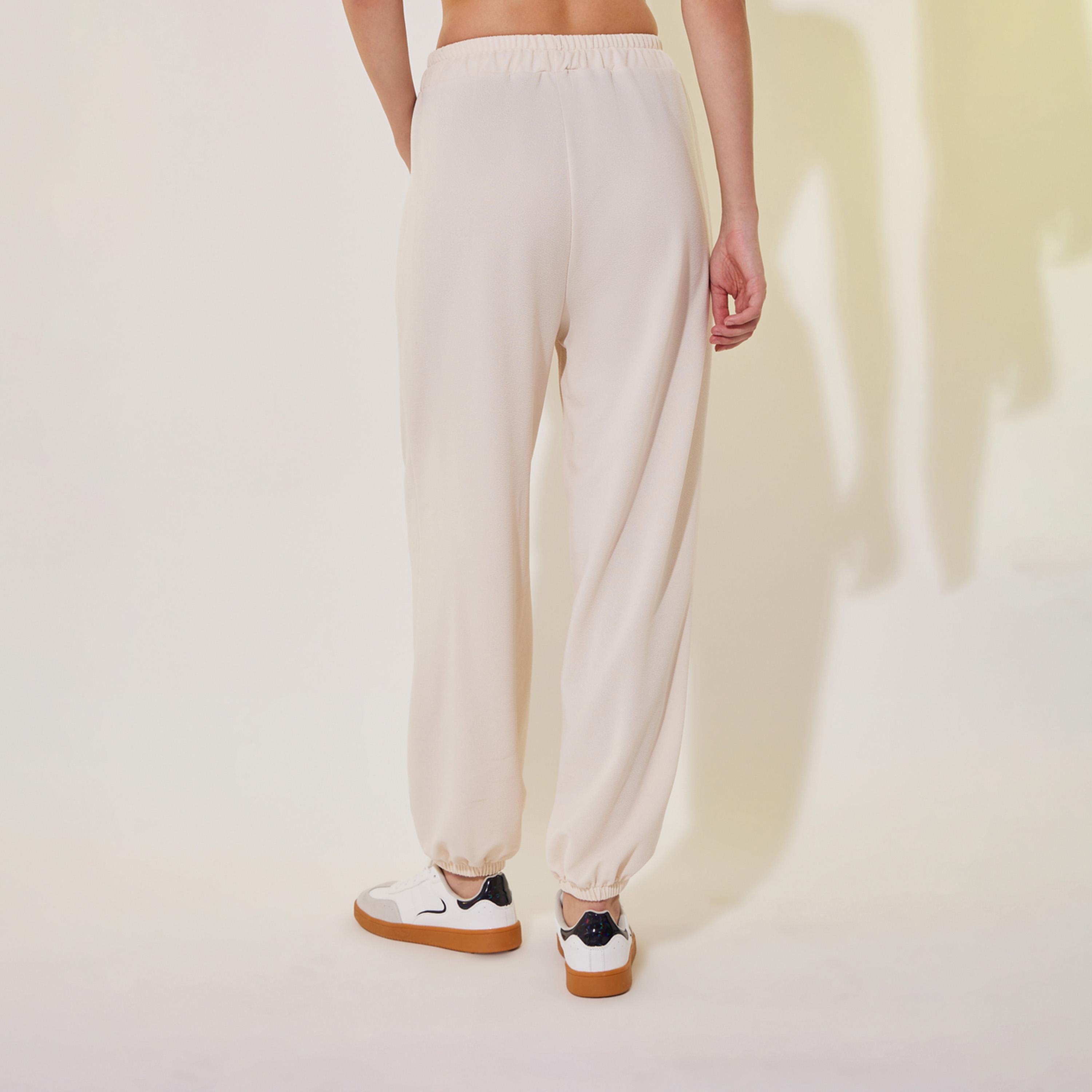 Take Two Graphic Print Cuffed Joggers with Drawstring-women-clothing-bottoms-joggers-image-6