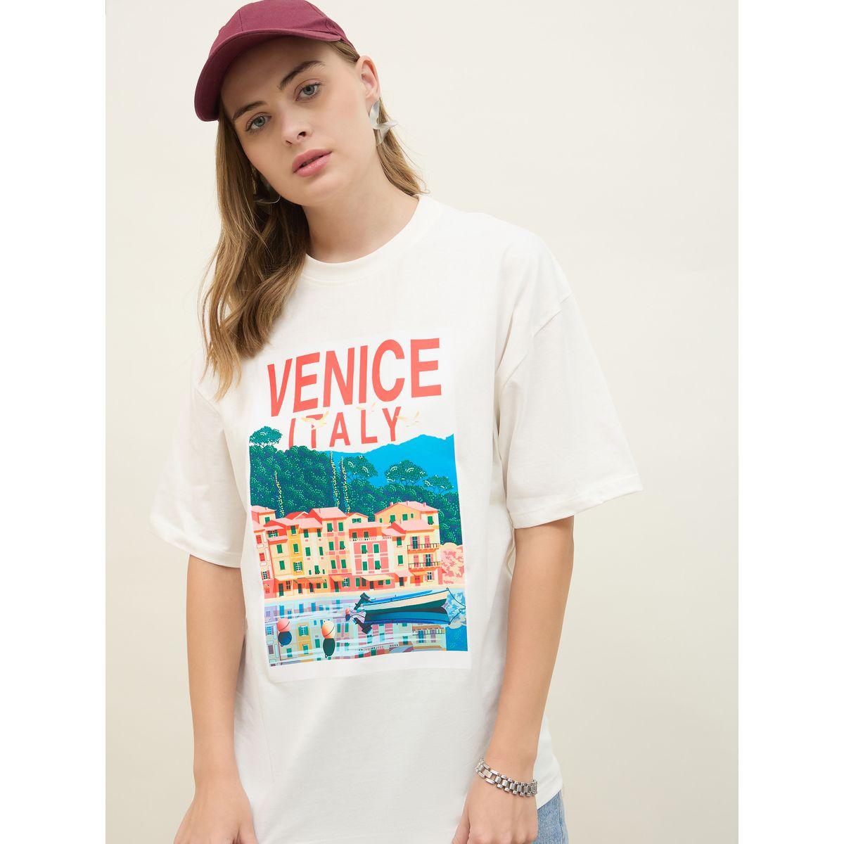 Styli Venice Italy Graphic Short Sleeve Oversized T-Shirt-women-clothing-tshirts-image-4
