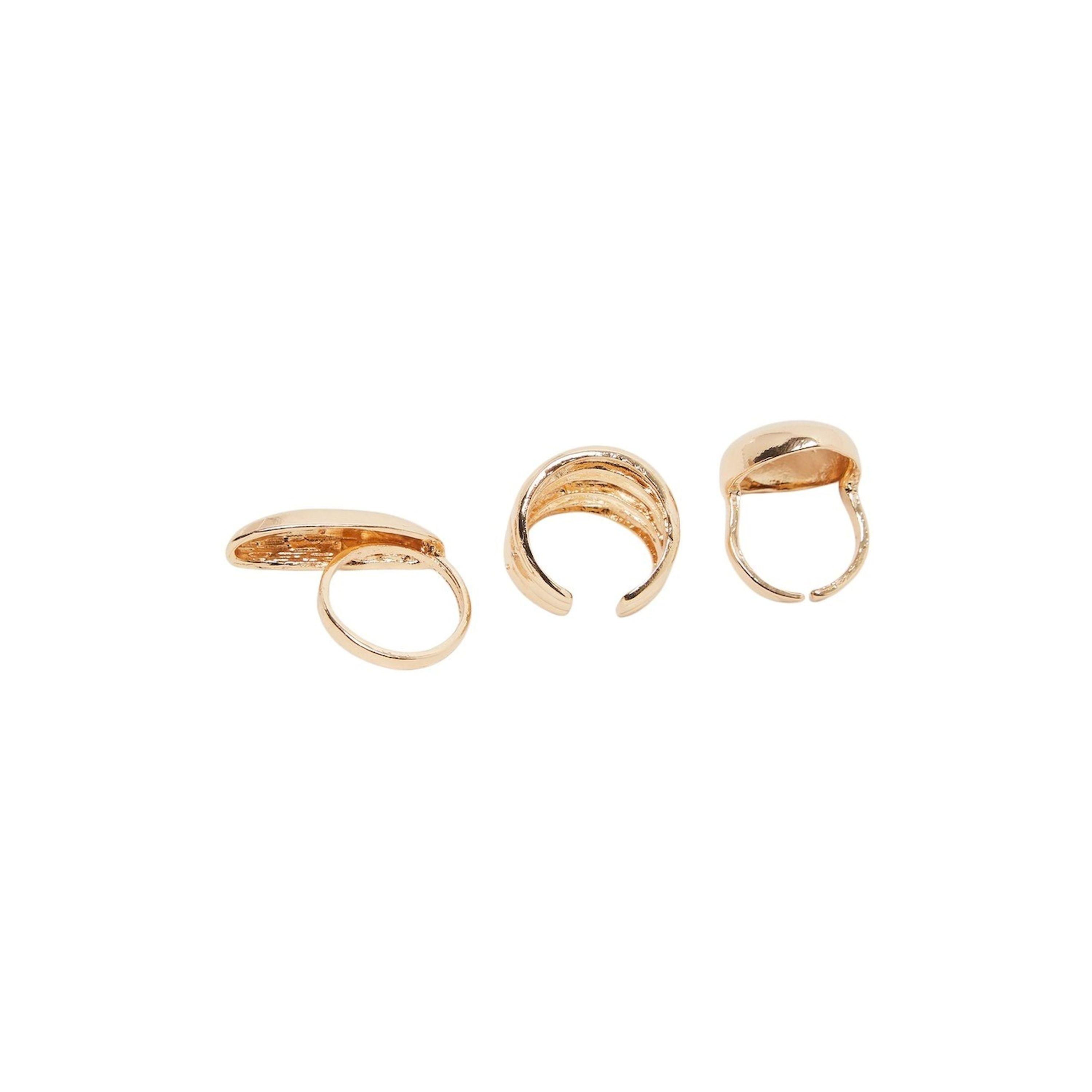 ستايلي -  مجموعة من 3 خواتم سميكة سادة-women-watchesandjewellery-jewellery-rings-image-4