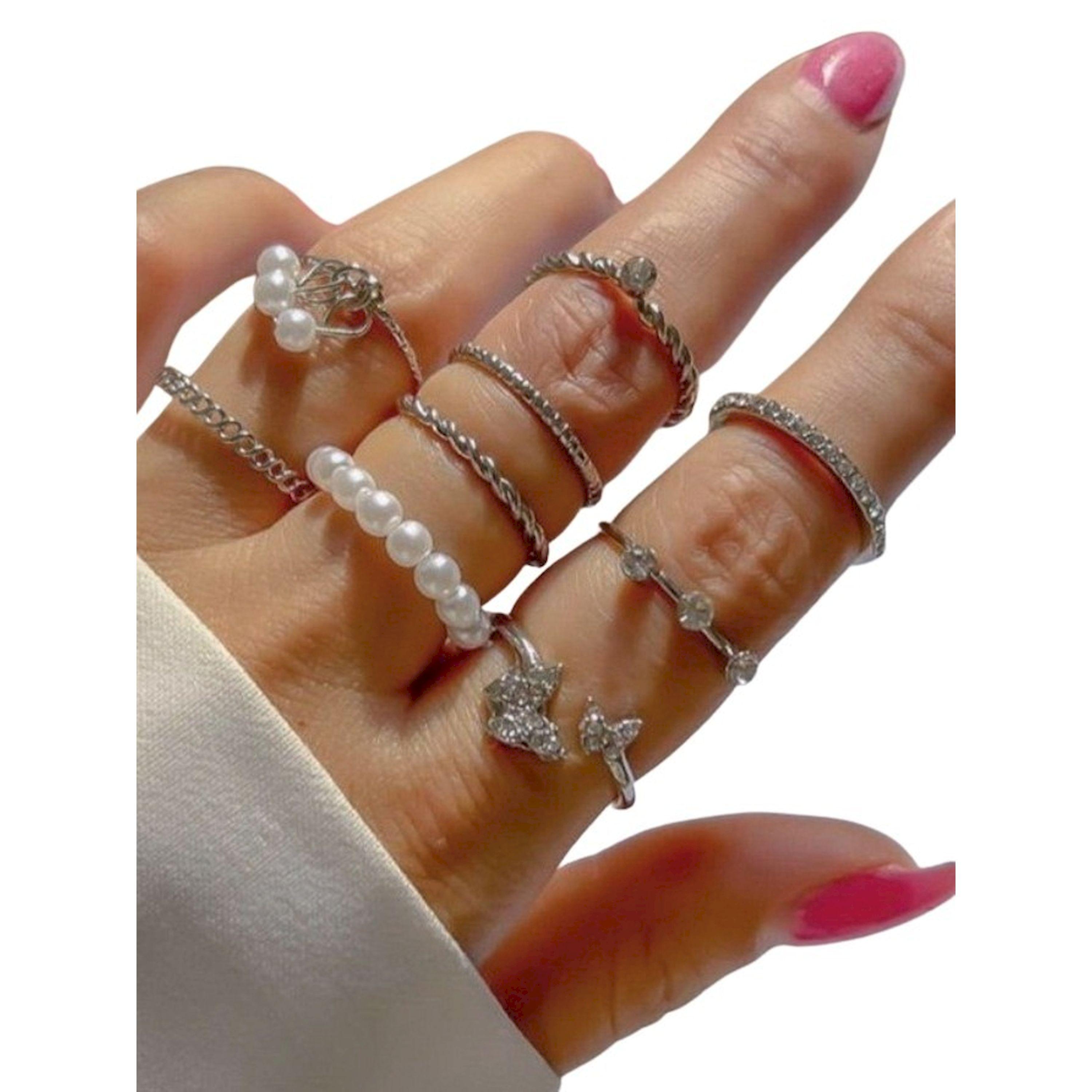 Styli Casual Ring Set-women-watchesandjewellery-jewellery-rings-image-2