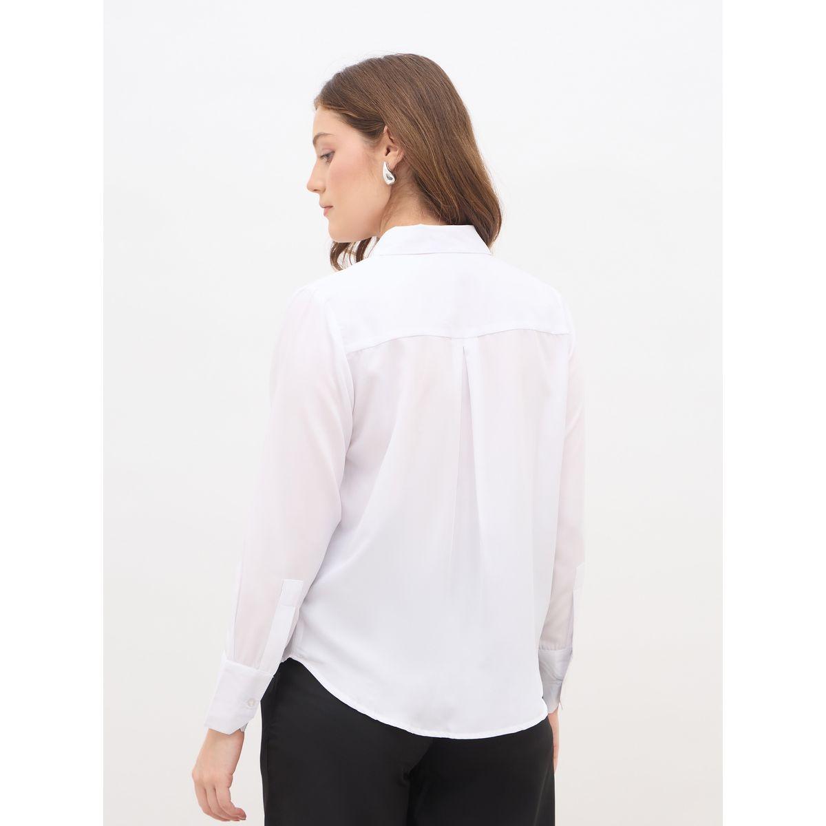 بلوزة منمقة بقصة عادية وأكمام طويلة-women-clothing-shirtsandblouses-shirts-image-5