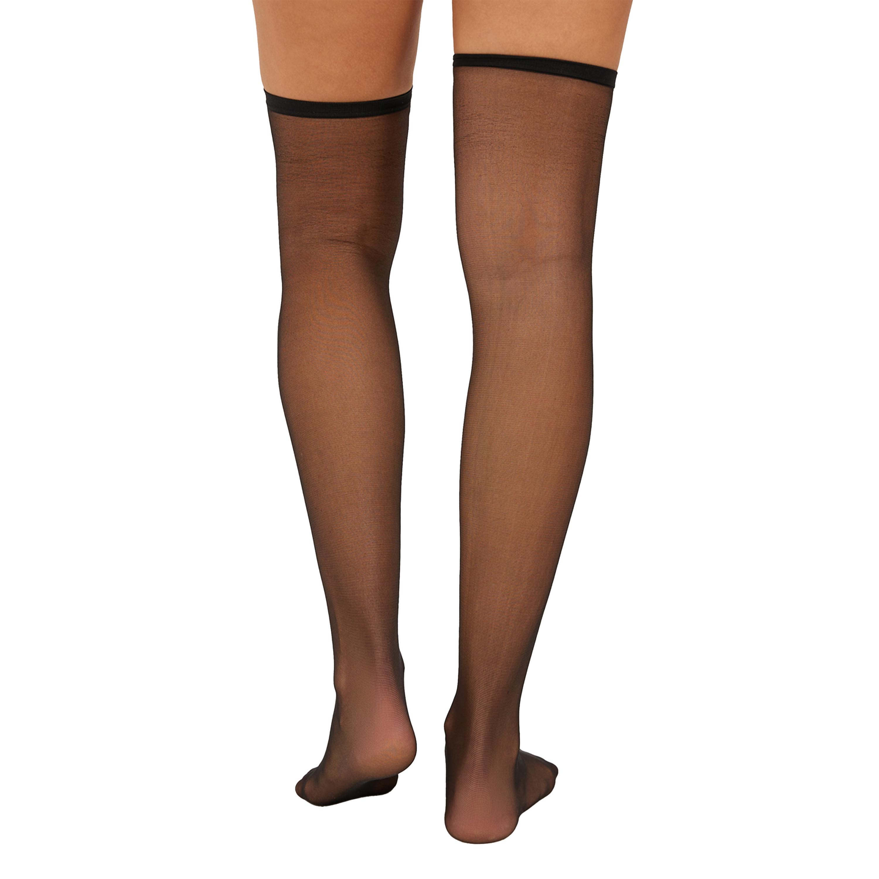 Styli Ribbon Accent Stockings-women-socksandstockings-image-3