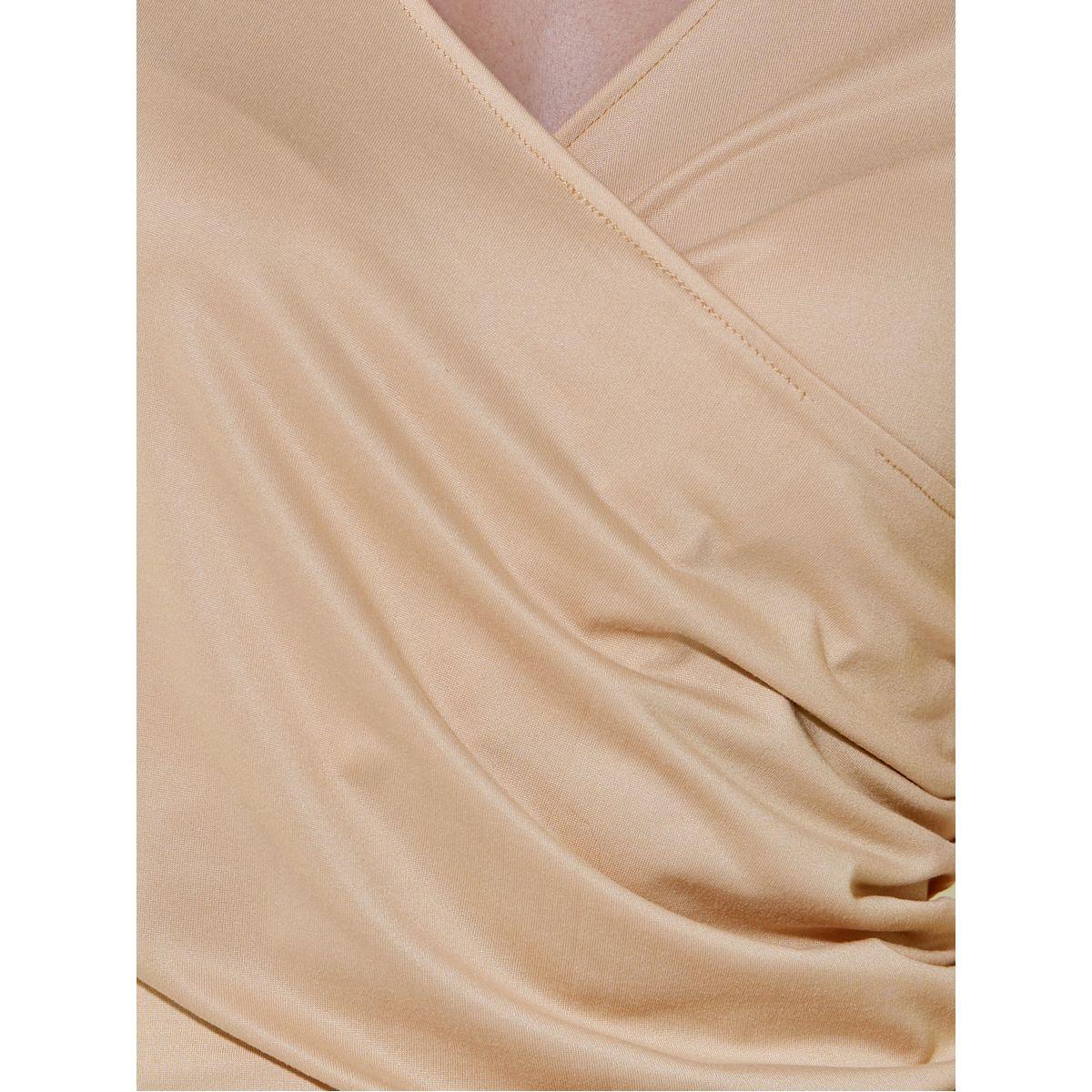 Take Two Ruched Detail Hooded Sheath Maxi Dress-women-clothing-dresses-image-3