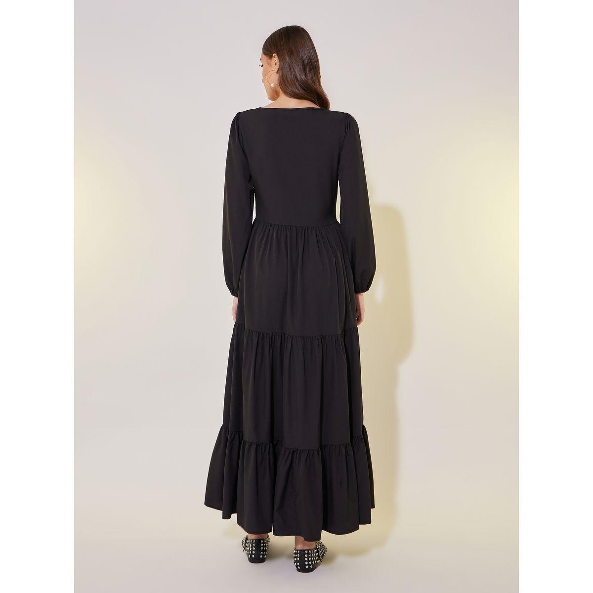 Take Two Puff Sleeve Tiered Maxi Dress-women-clothing-dresses-image-7