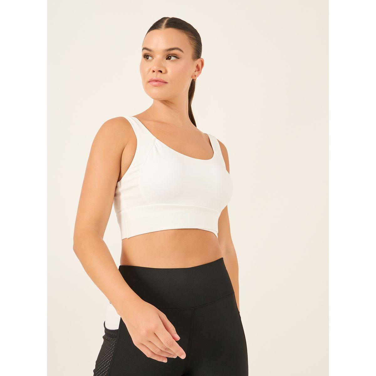 Styli Broad Underband Hook and Eye Detail Sports Bra-women-clothing-sportswearandactivewear-sportsbras-image-2