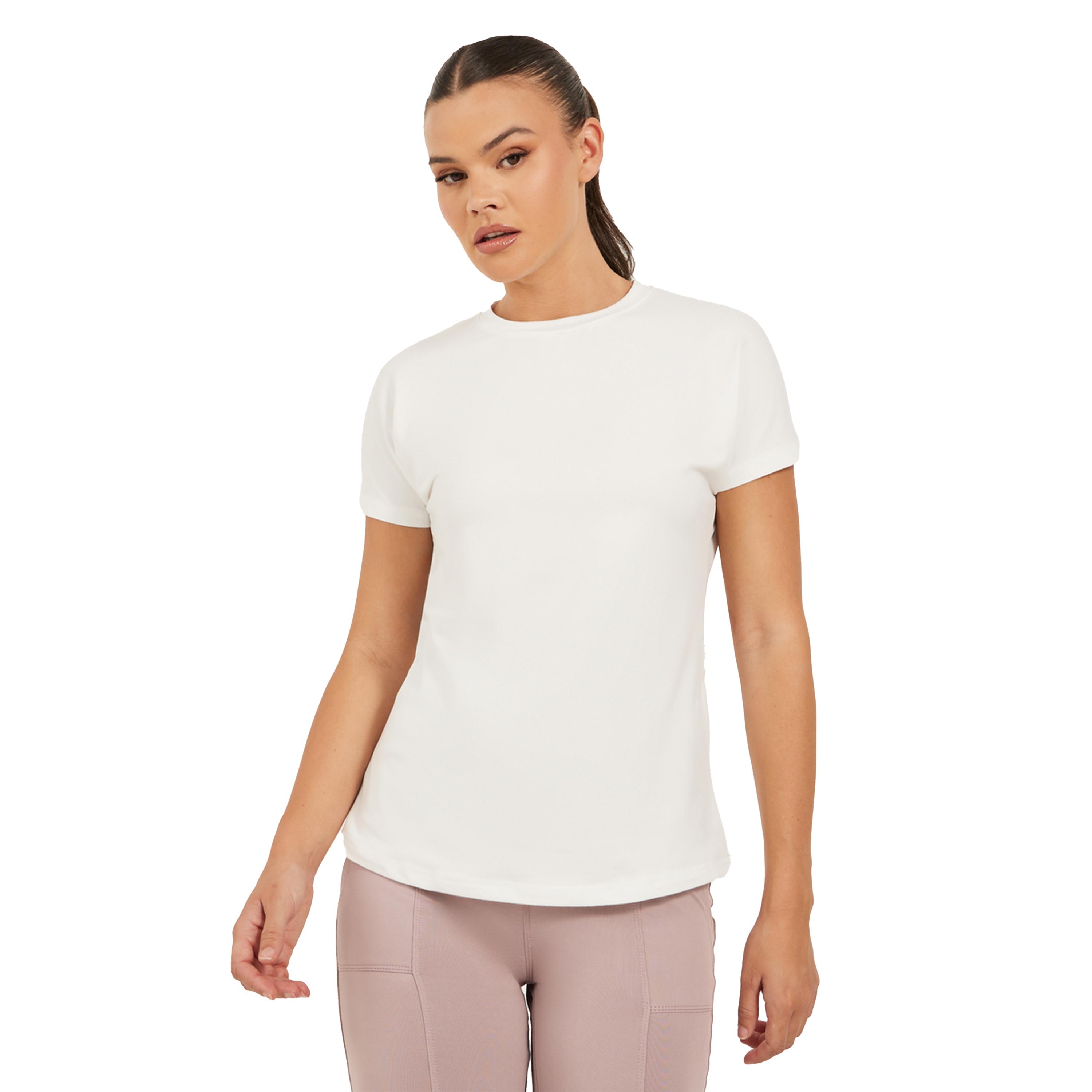 Styli White Racerback Solid Activewear T-Shirt-women-clothing-sportswearandactivewear-tshirtsandvests-image-1
