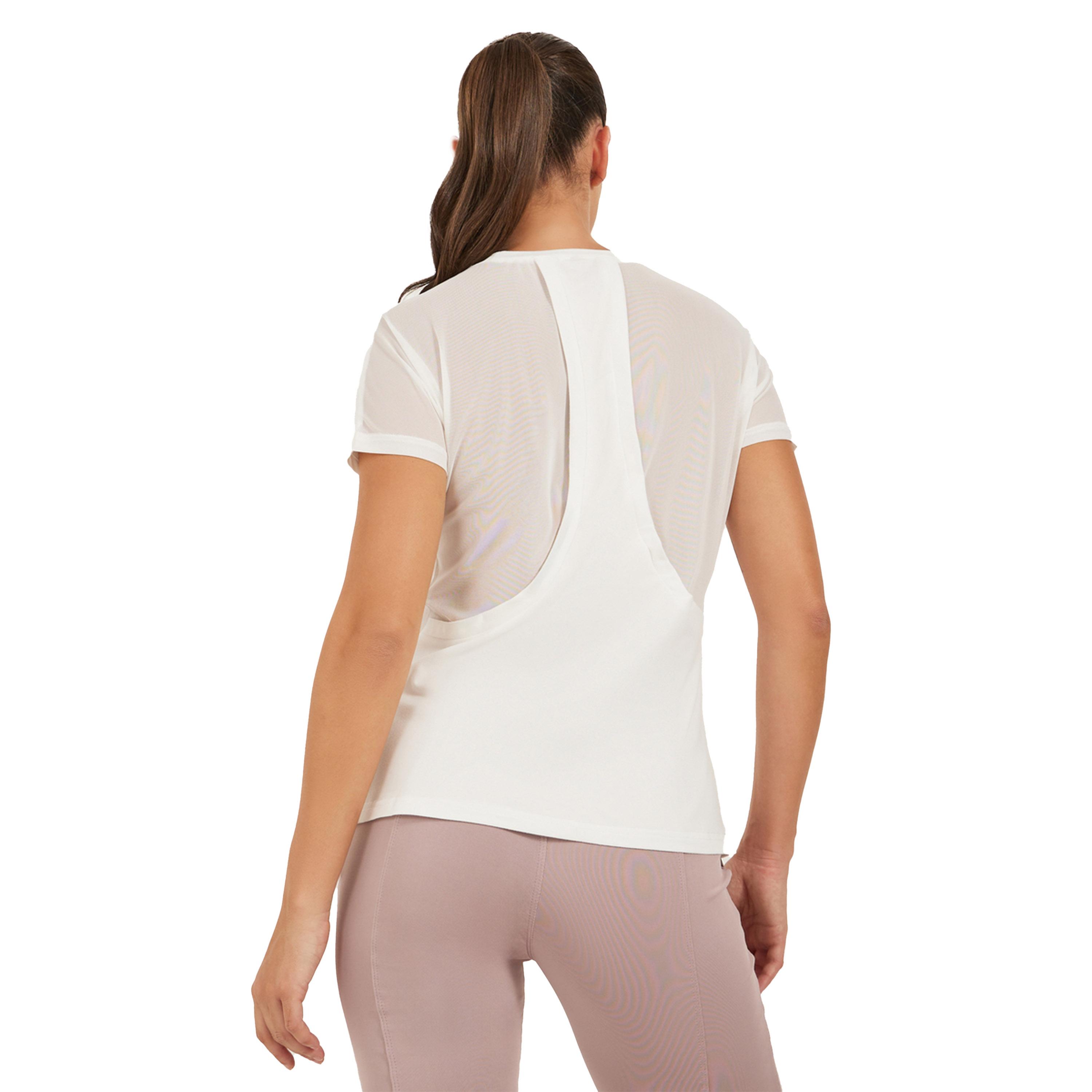 Styli White Racerback Solid Activewear T-Shirt-women-clothing-sportswearandactivewear-tshirtsandvests-image-2