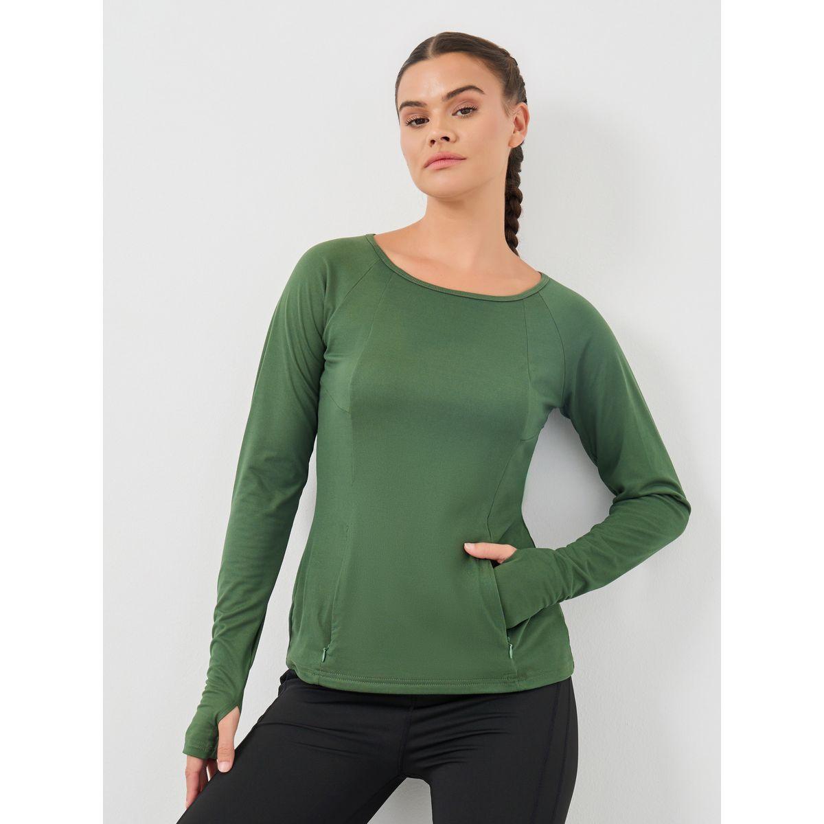 Styli Contour Effect Stitch Detail Long Sleeve Top-men-clothing-sportswearandactivewear-tshirtsandpolos-image-1