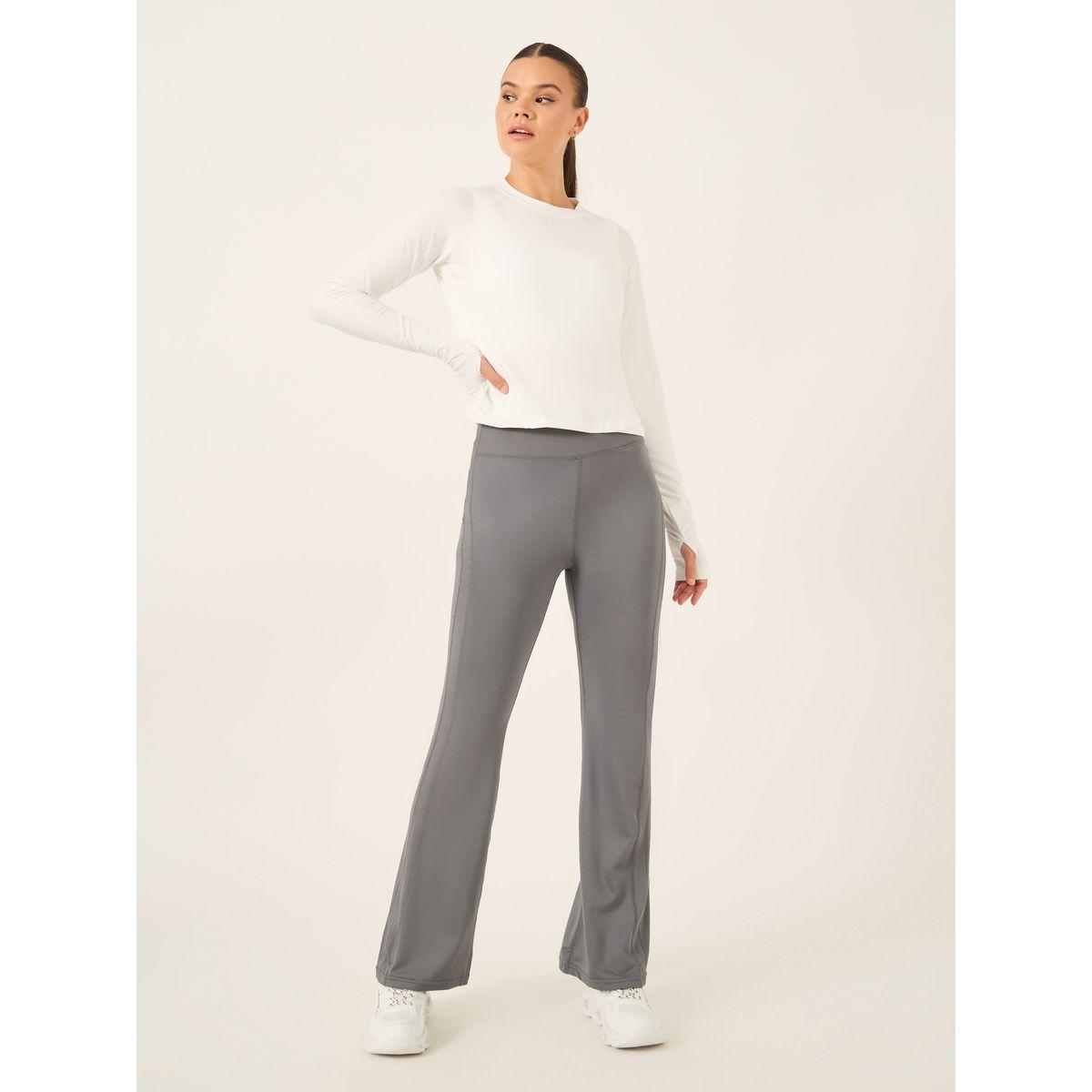 Styli Wrap Over Back Thumbhole Long Sleeve Top-women-clothing-sportswearandactivewear-tshirtsandvests-image-2