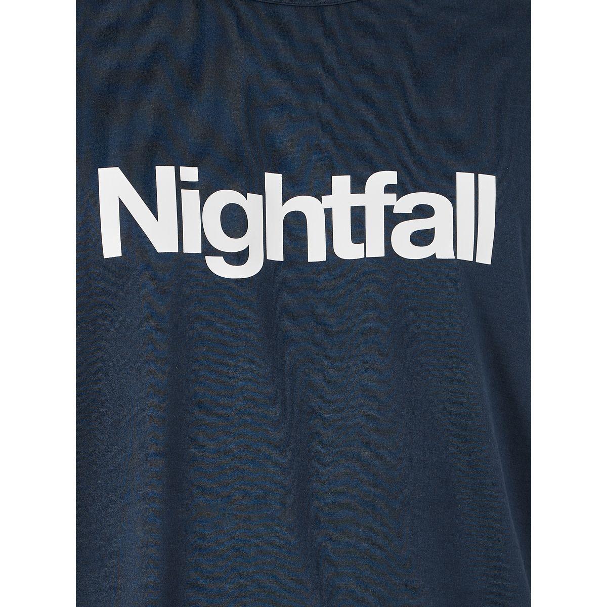 مجموعة من شورت وتيشيرت بطبعة كتابة-men-clothing-nightwear-sets-image-3