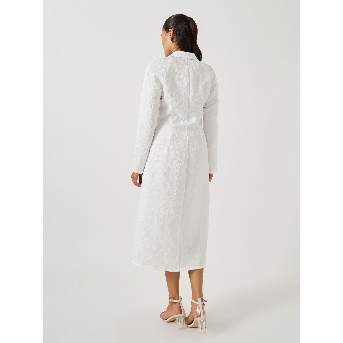 فستان ميدي بنمط بليزر وأكمام طويلة-women-clothing-dresses-image-5