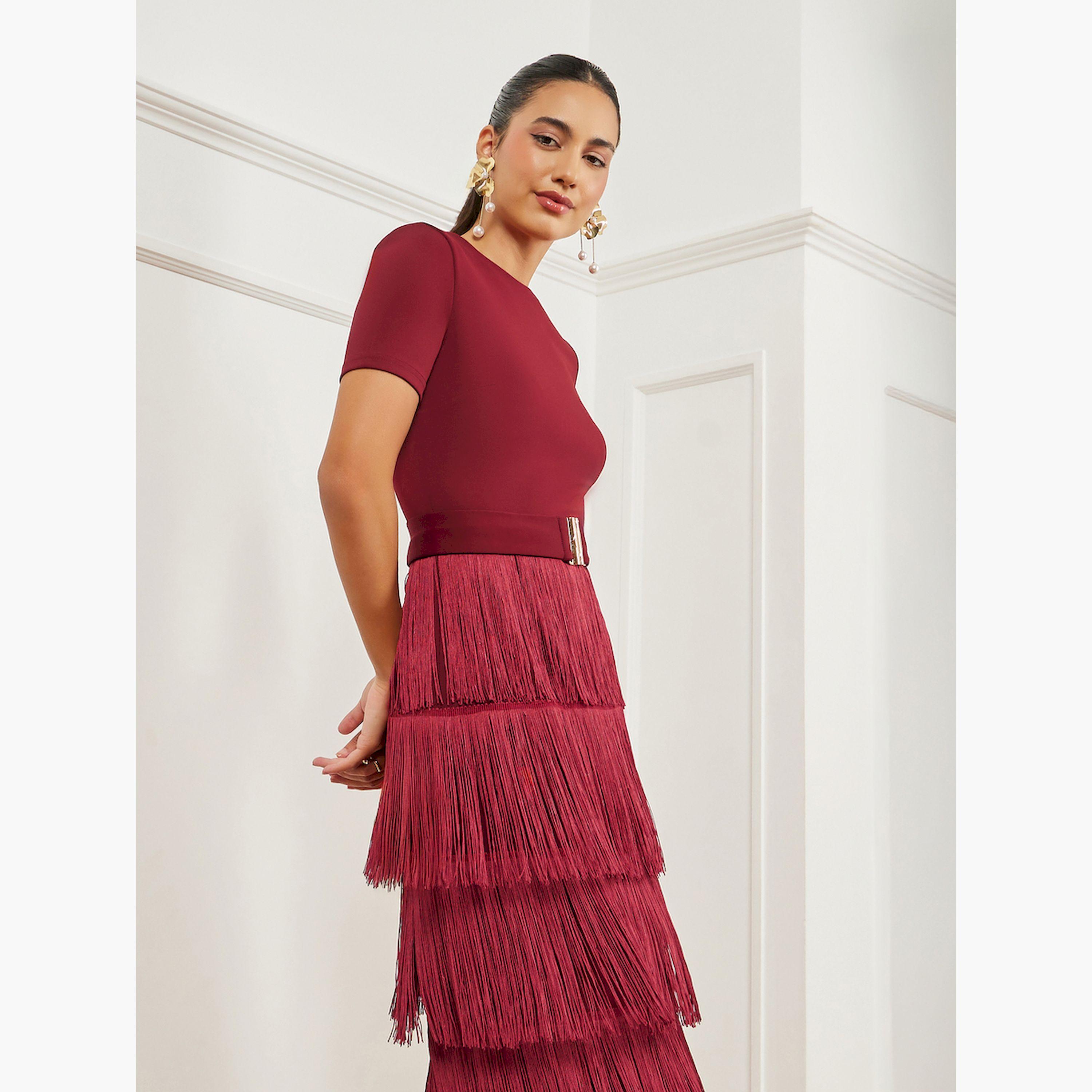 فستان ميدي بطبقات وشراشيب-women-clothing-dresses-image-3
