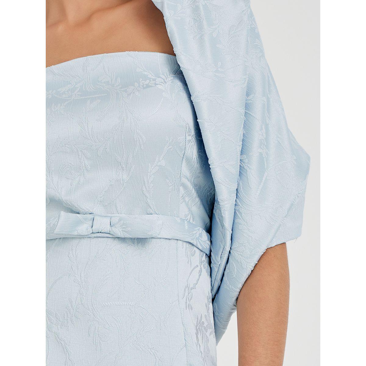 فستان طويل جاكار بياقة باردو-women-clothing-dresses-image-3