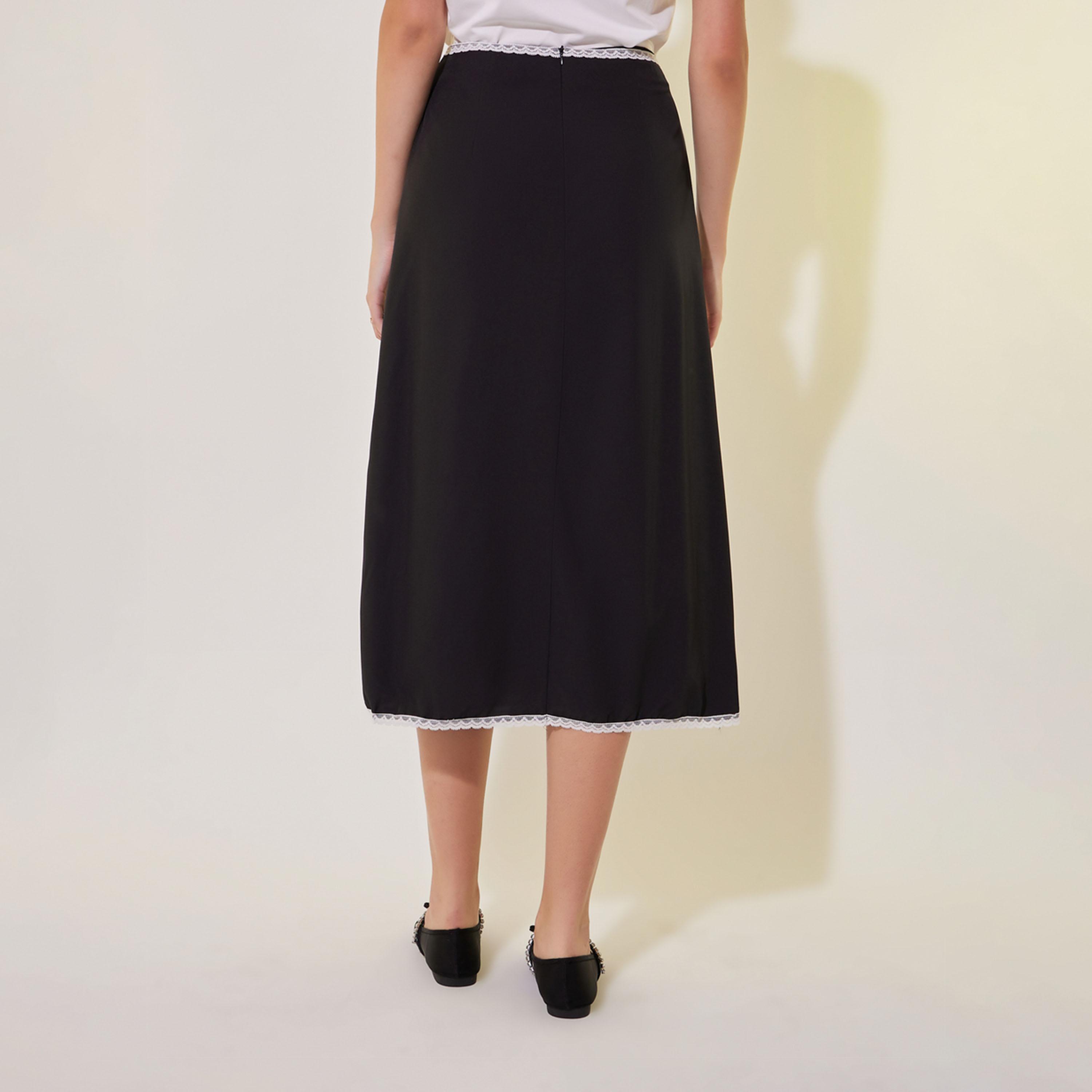 تنورة ميدي بتداخلات مُتباينة ودانتيل-women-clothing-bottoms-skirts-image-5