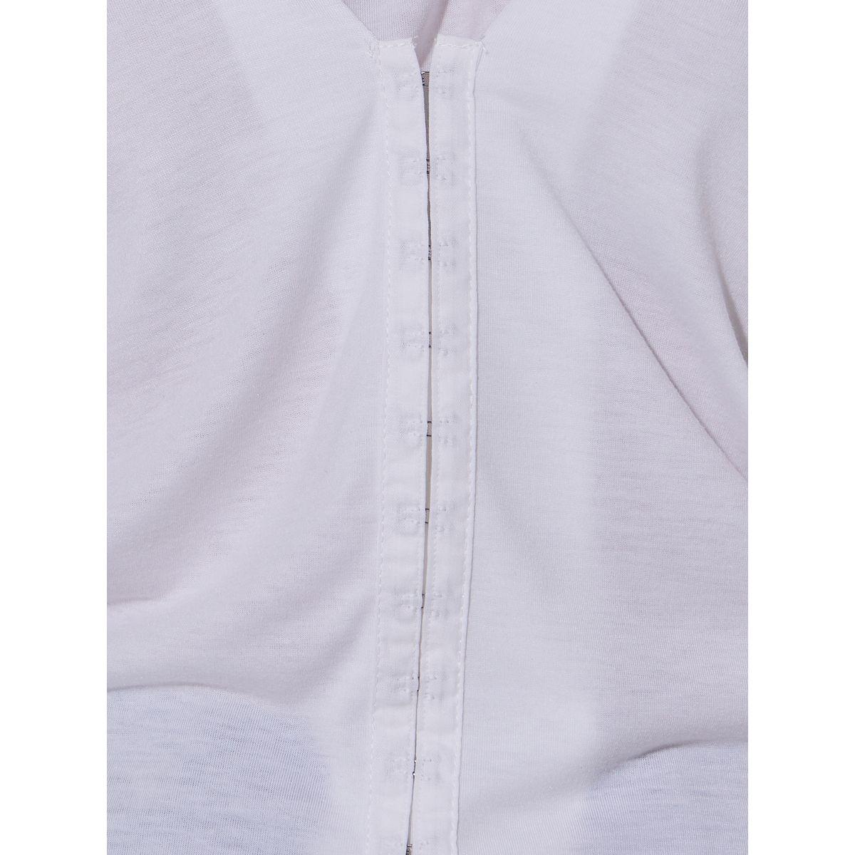 Solid Round Neck Hook and Eye Detail T-Shirt-women-clothing-tshirts-image-4