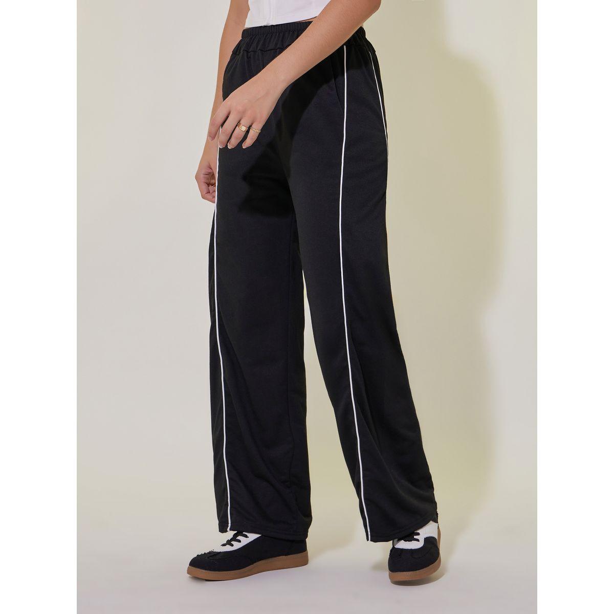 Take Two Contrast Piping Detail Straight Leg Pants-women-clothing-bottoms-trousers-image-2
