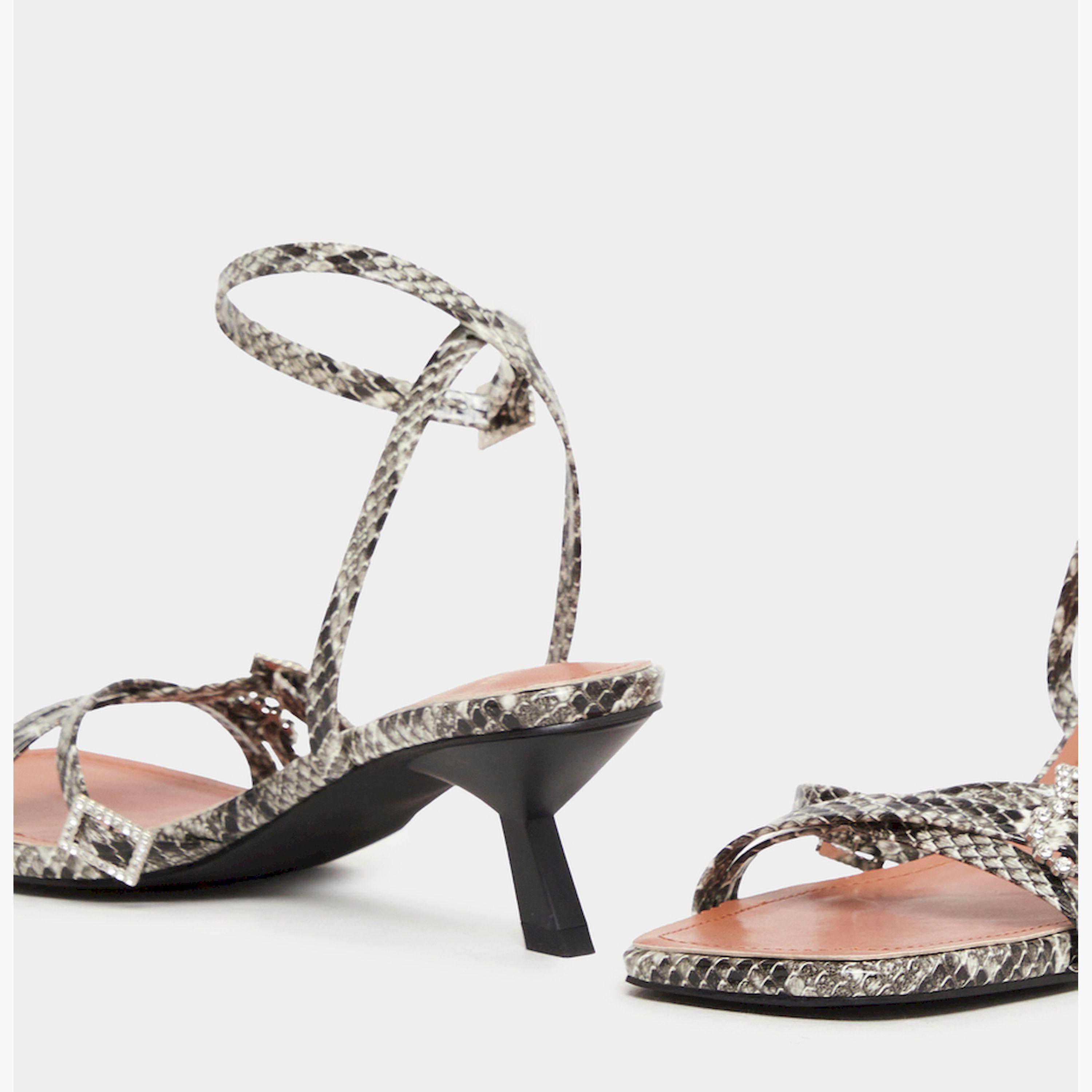 Styli Animal Print Ankle Strap Heel Sandals-women-shoes-sandals-heeled-image-3