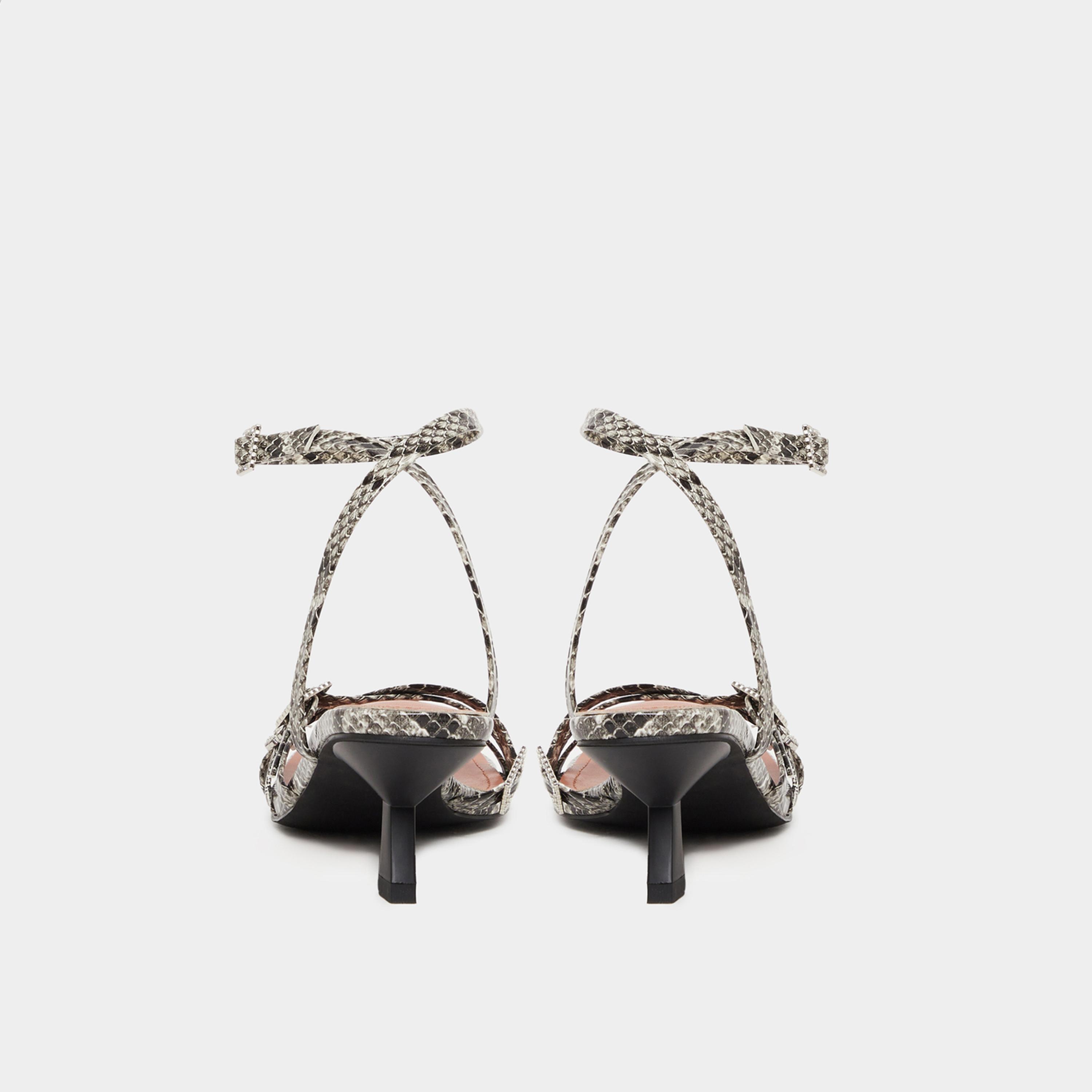 Styli Animal Print Ankle Strap Heel Sandals-women-shoes-sandals-heeled-image-4